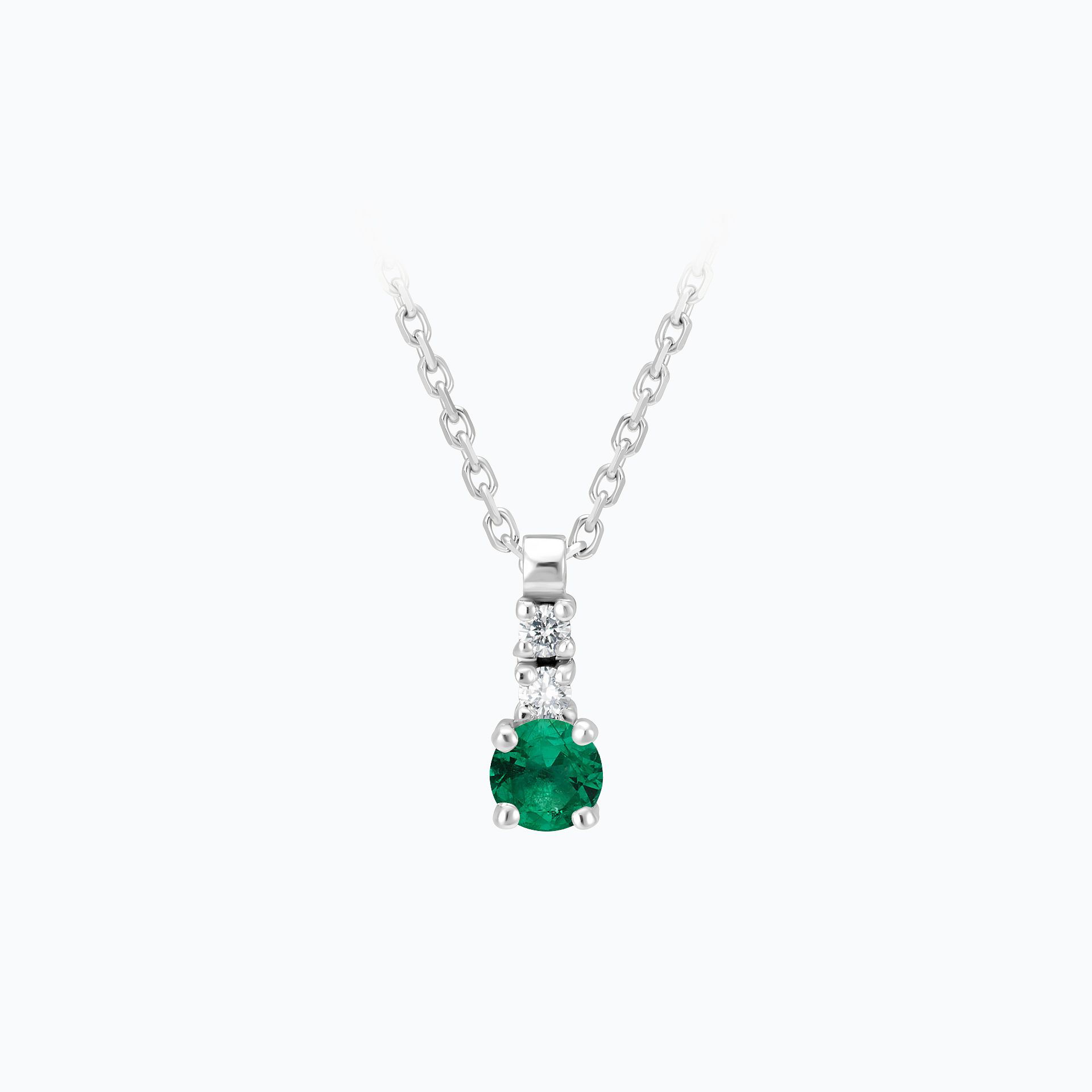 Collier Cosmos Émeraude
