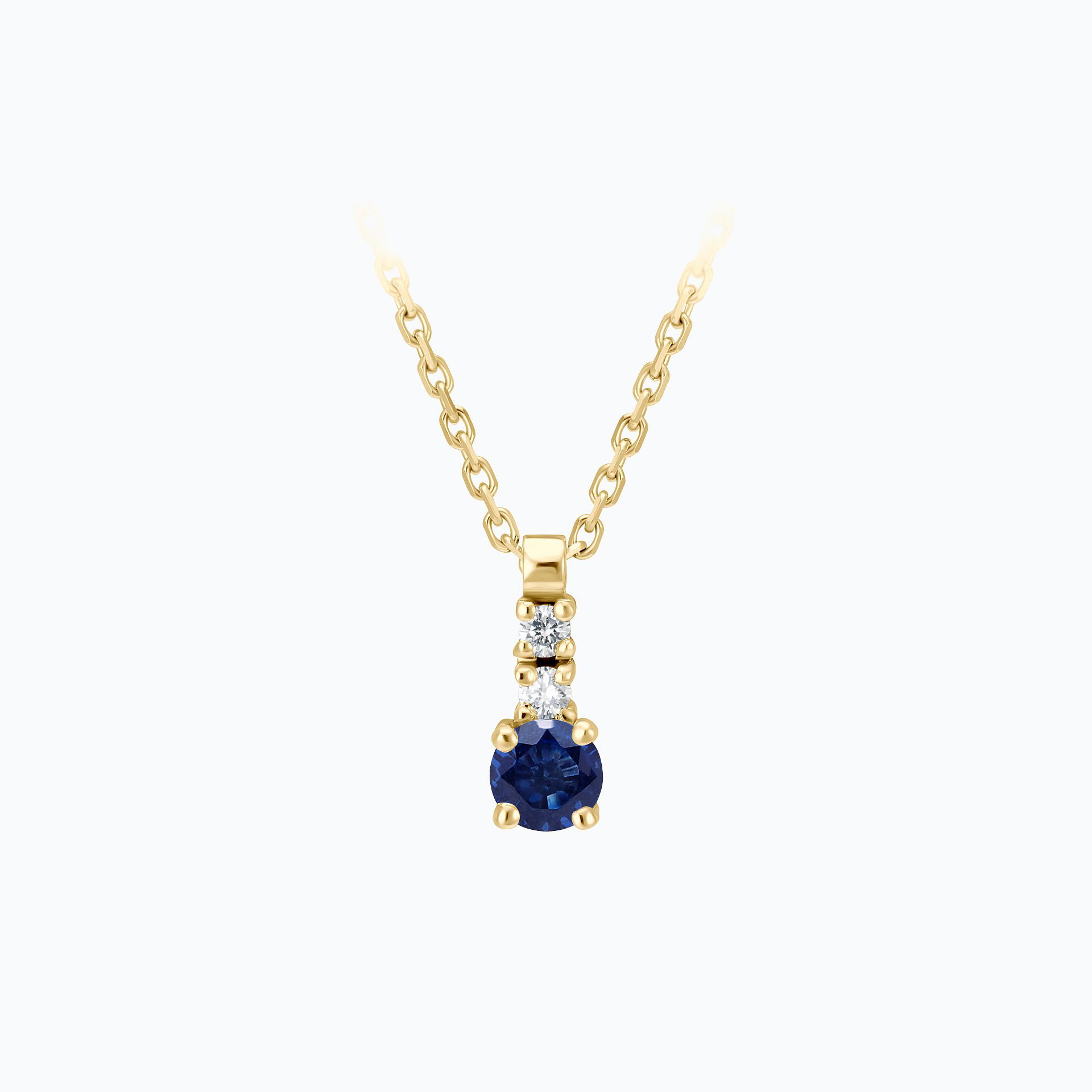 Collier Cosmos Saphir