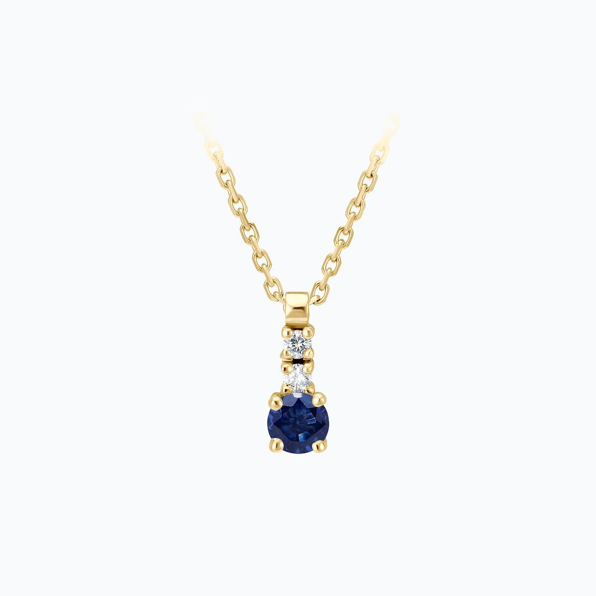 Collier Cosmos Saphir