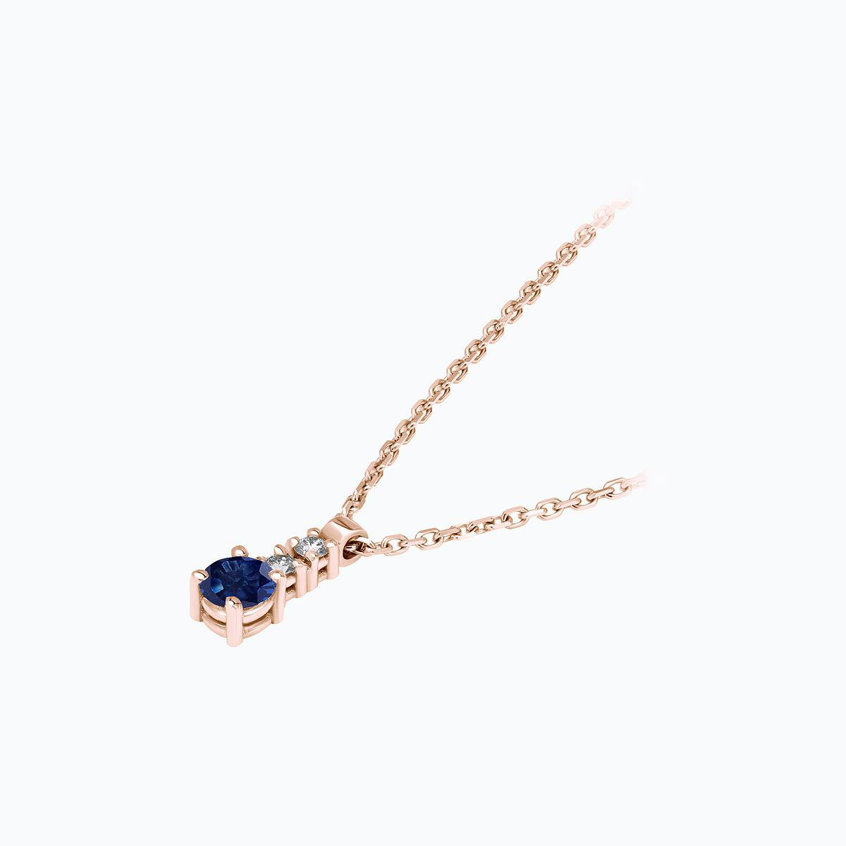 Collier Cosmos Saphir