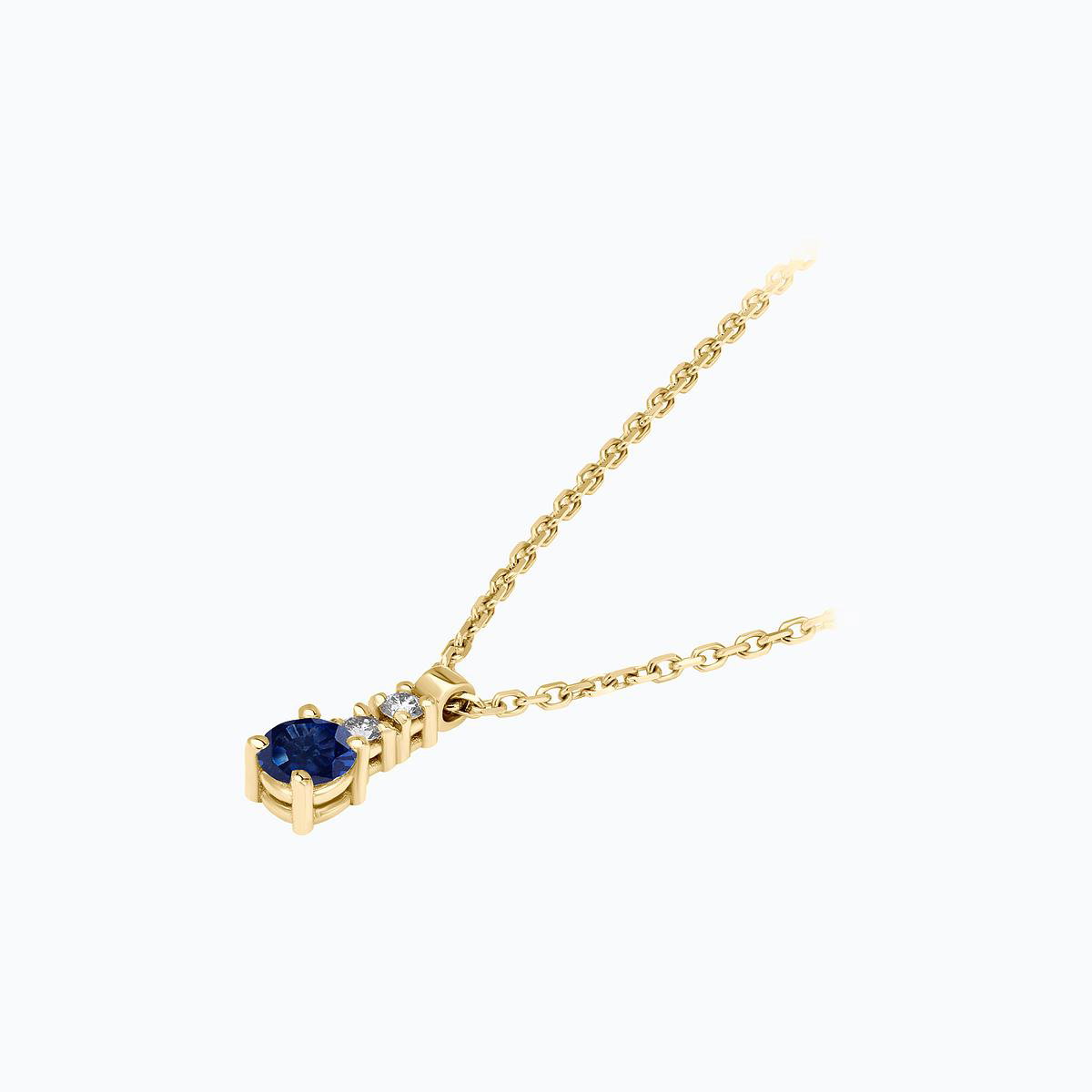 Collier Cosmos Saphir