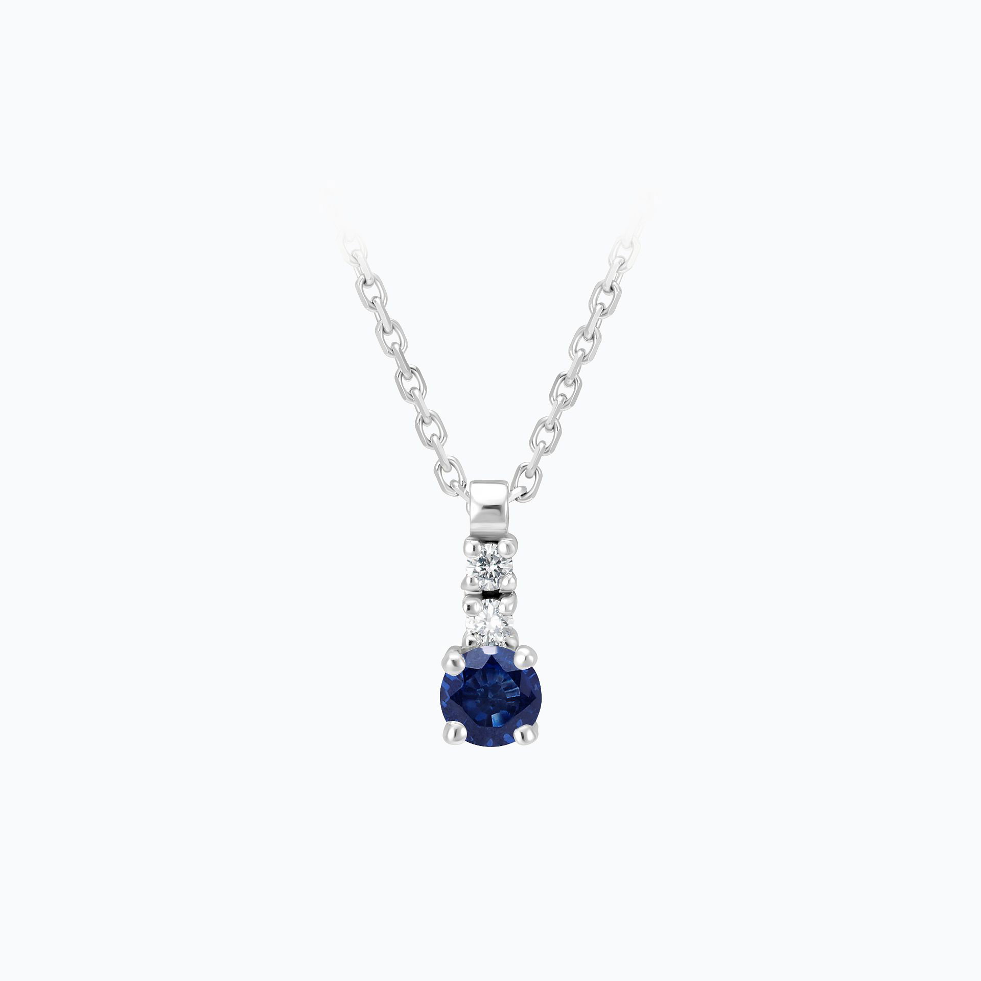Collier Cosmos Saphir