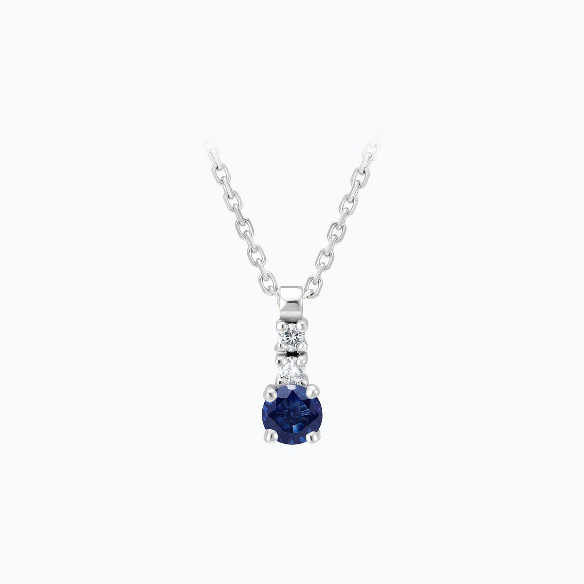 Collier Cosmos Saphir