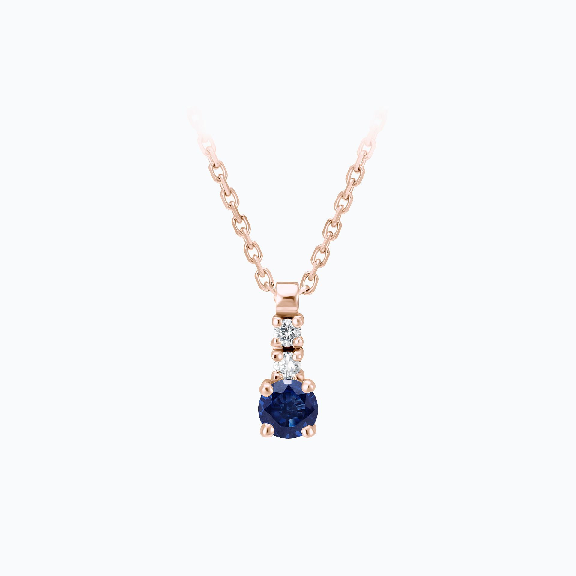 Collier Cosmos Saphir