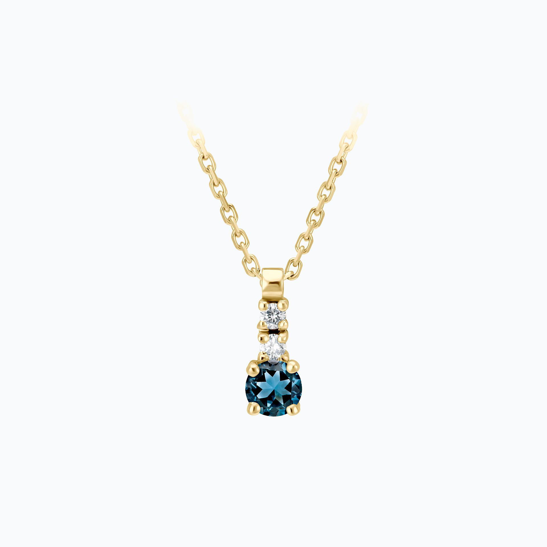 Collier Cosmos Topaze