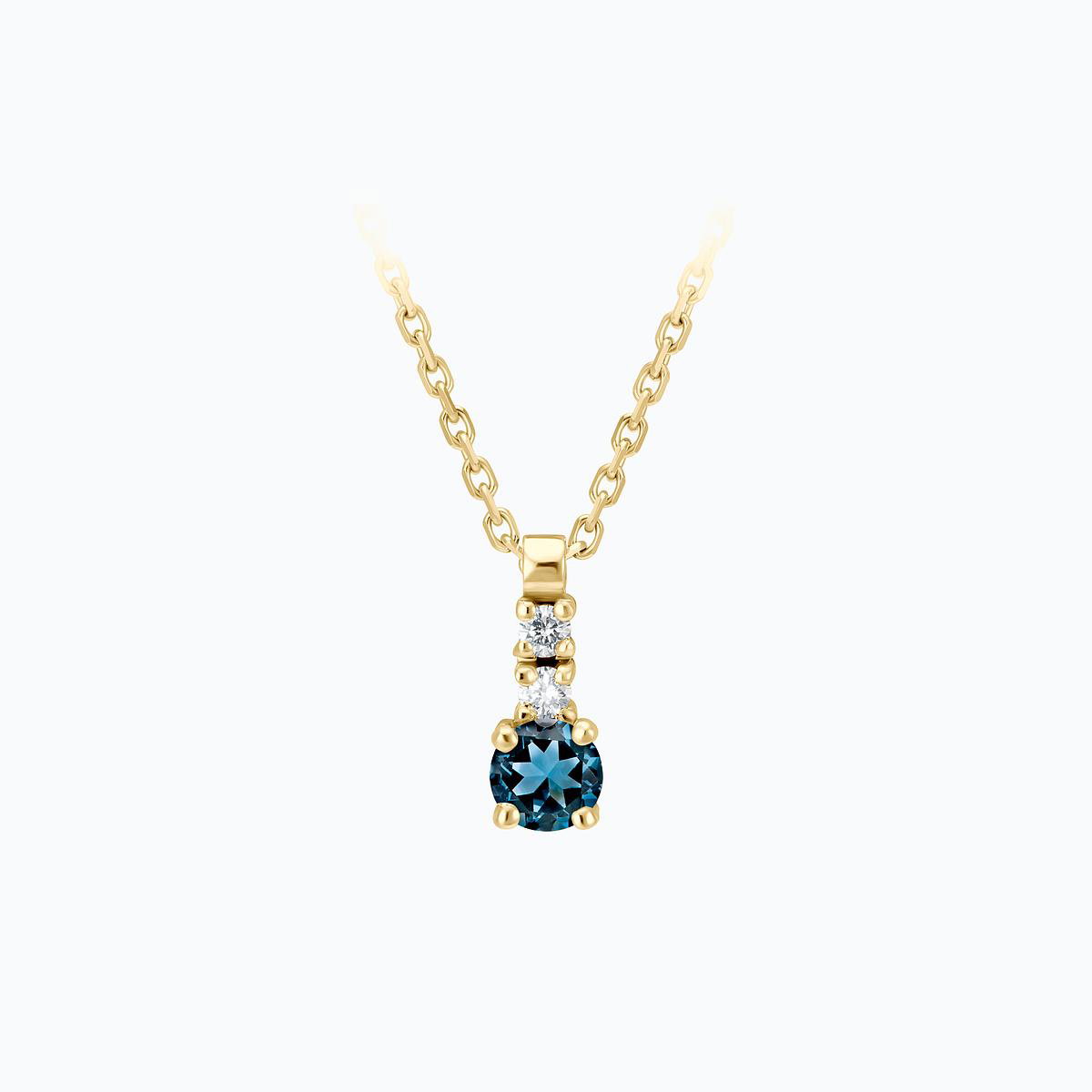 Collier Cosmos Topaze