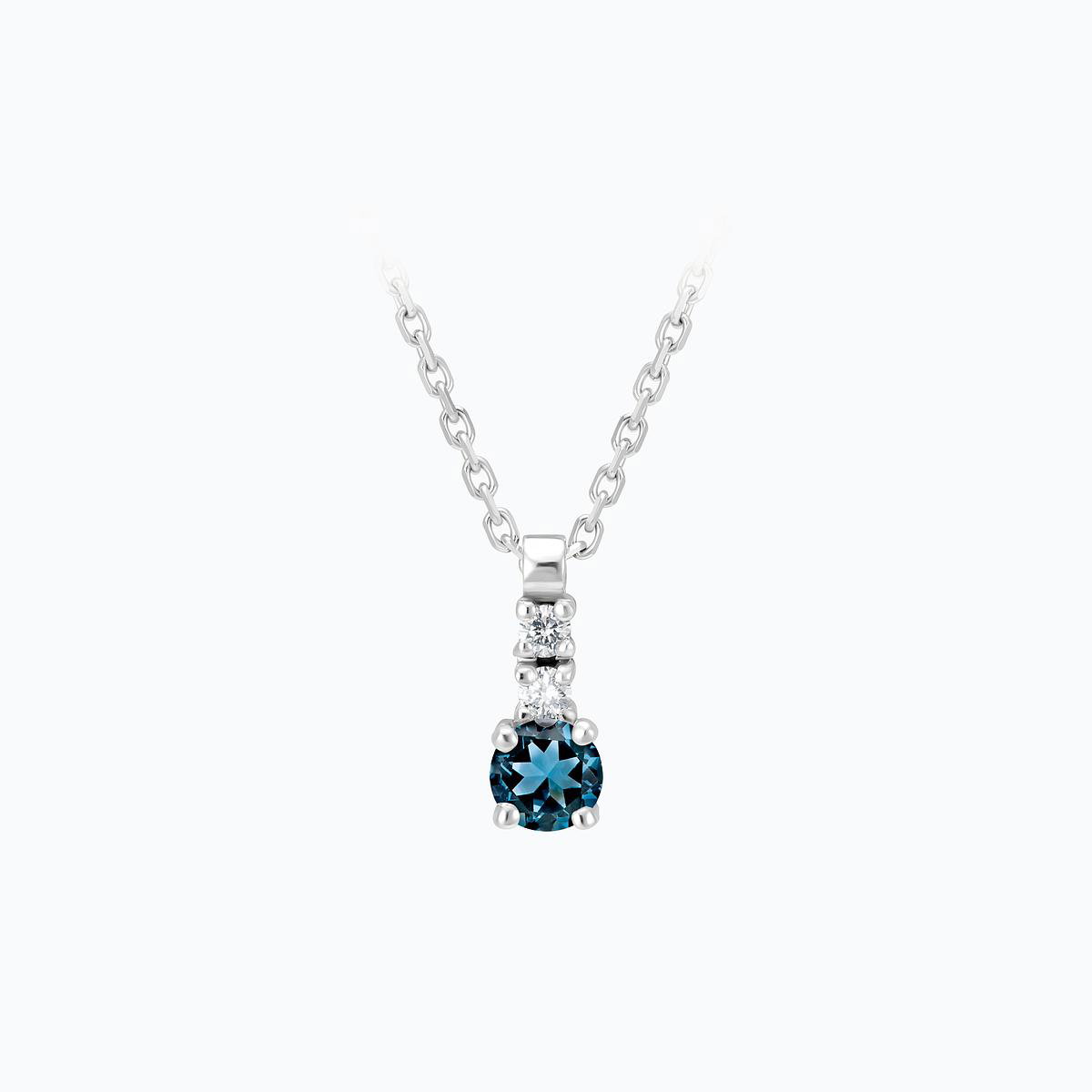 Collier Cosmos Topaze