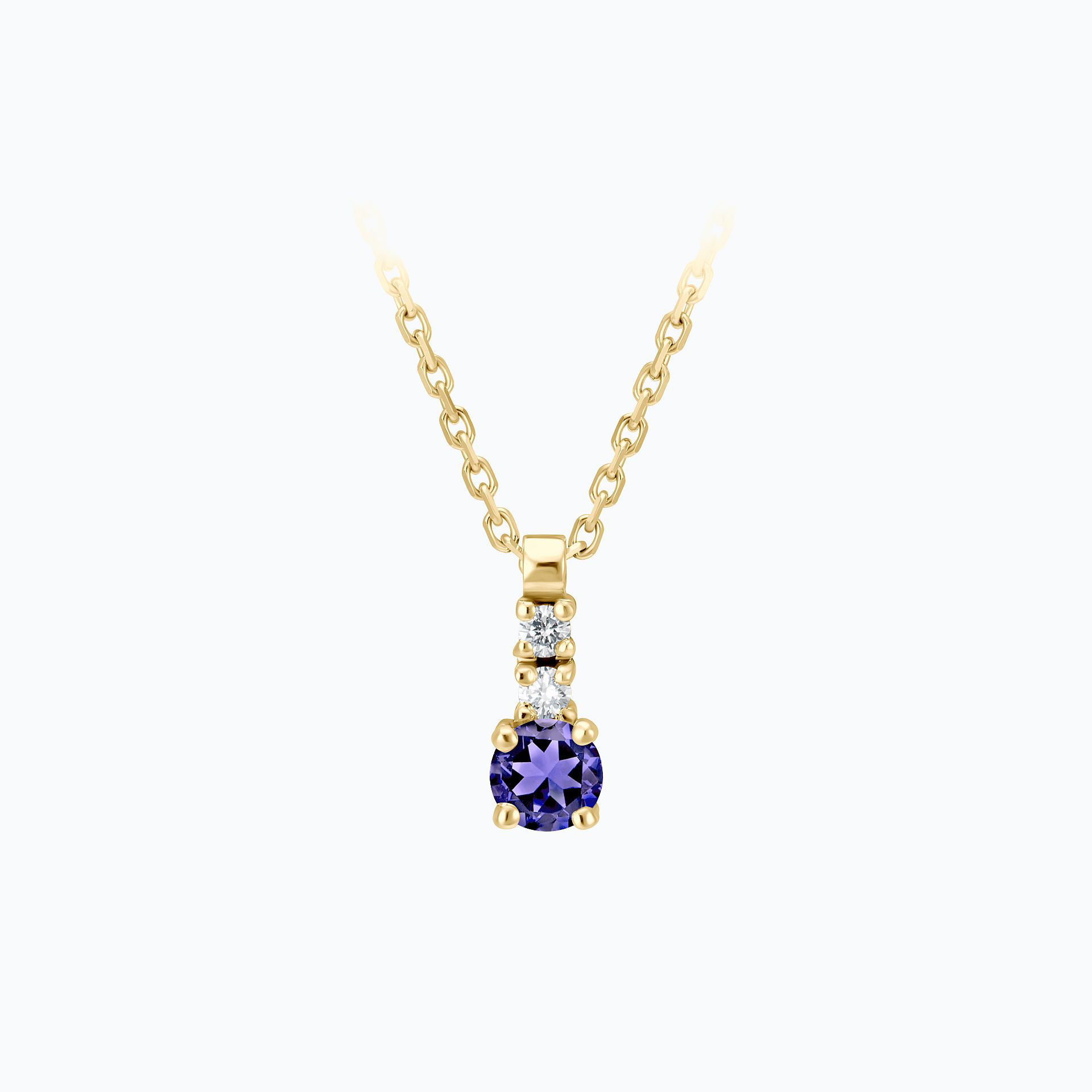 Collier Cosmos Tanzanite