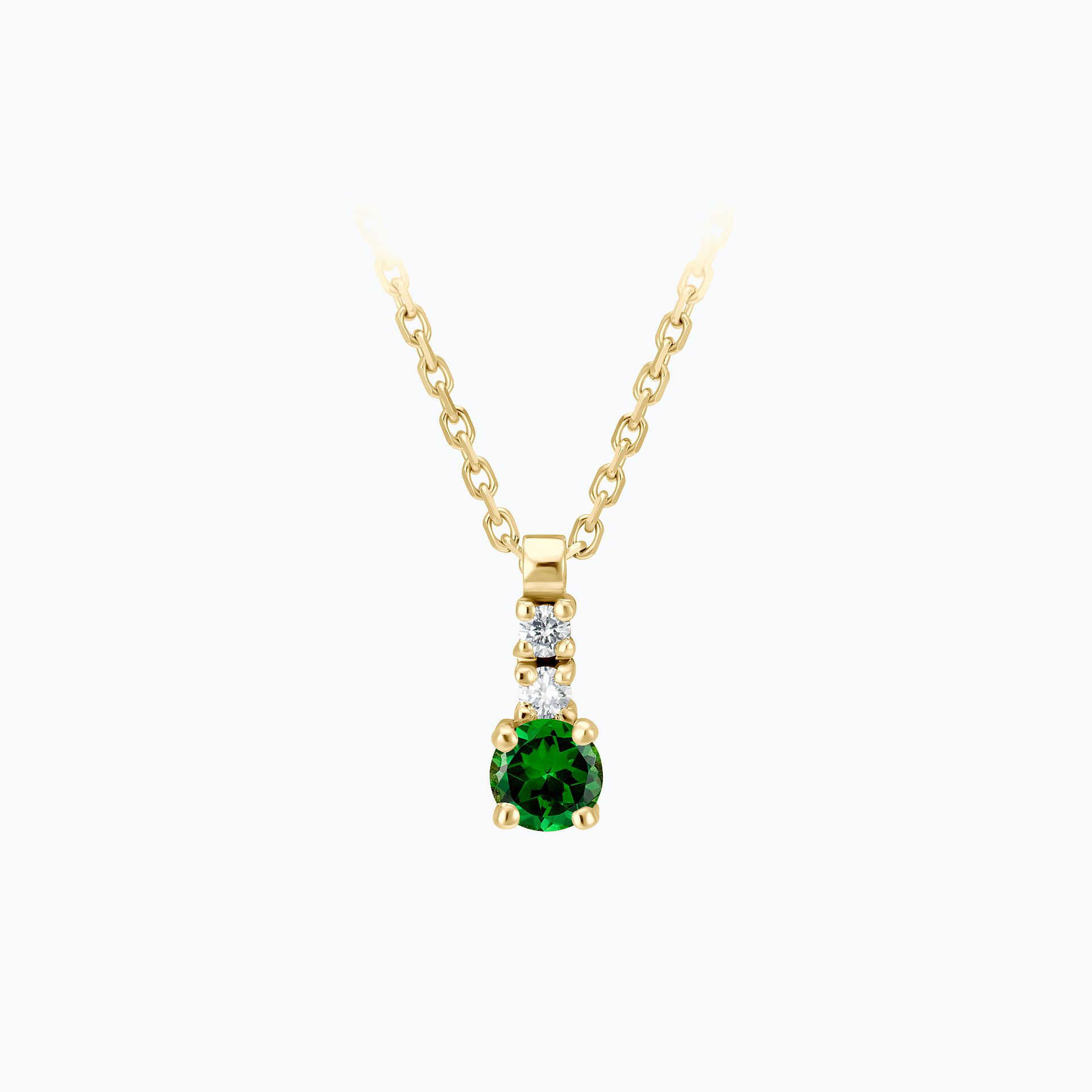 Collier Cosmos Tsavorite
