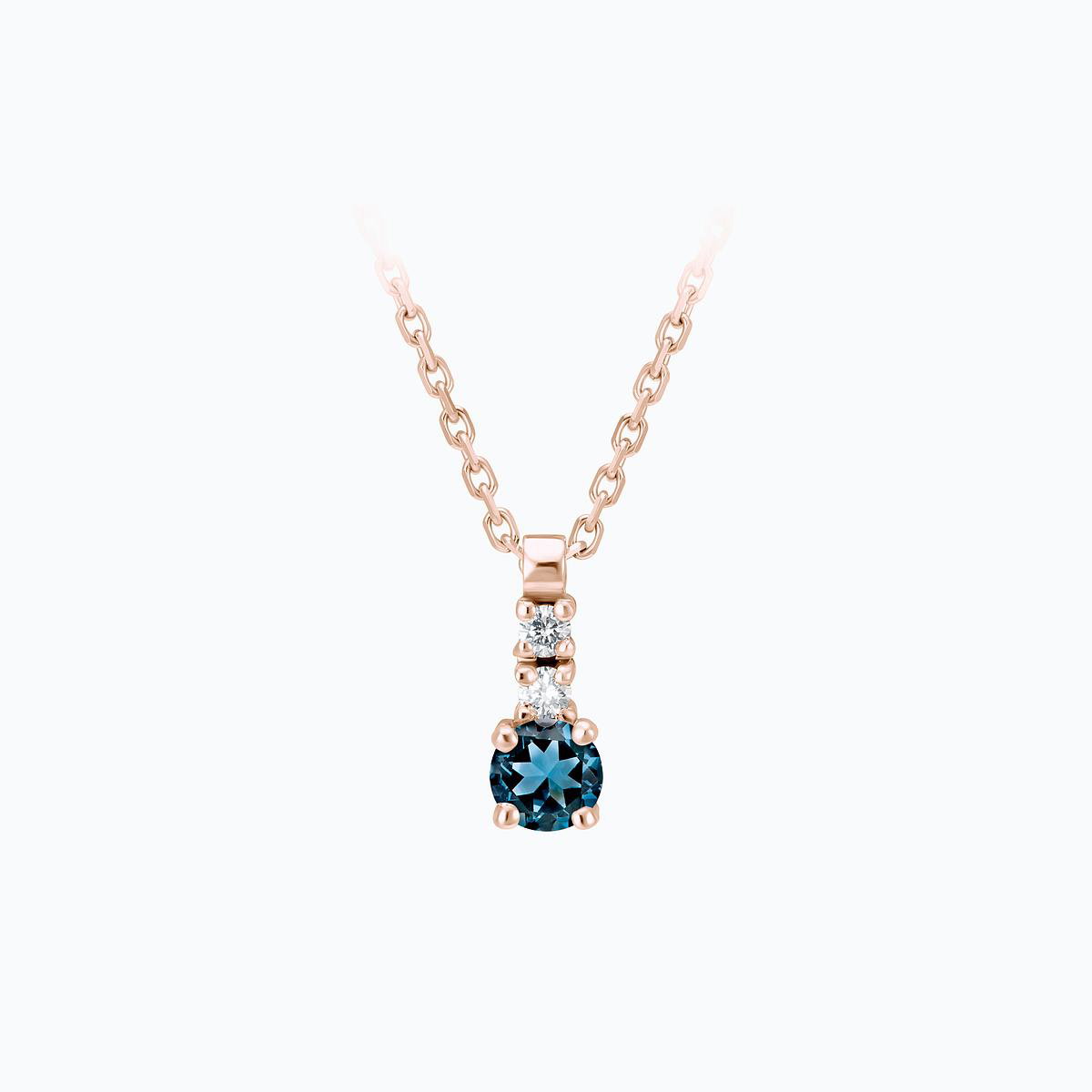 Collier Cosmos Topaze
