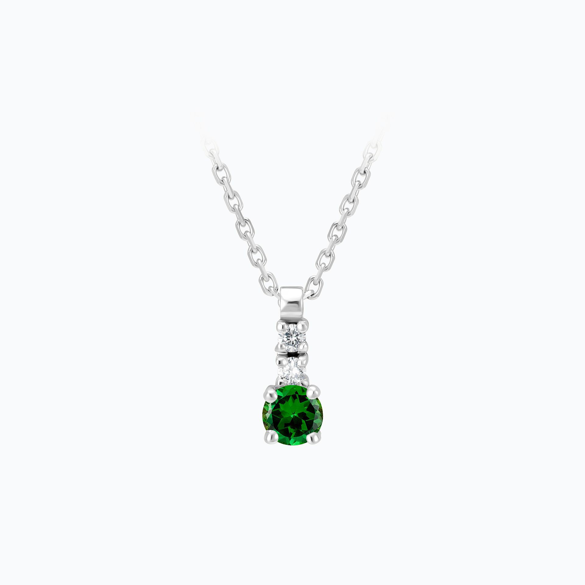 Collier Cosmos Tsavorite