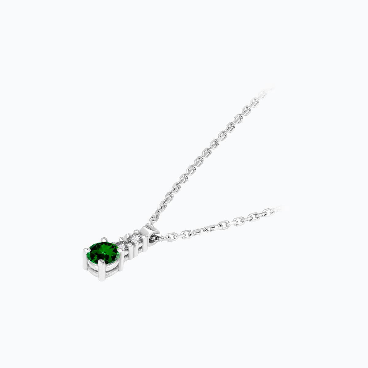 Collier Cosmos Tsavorite