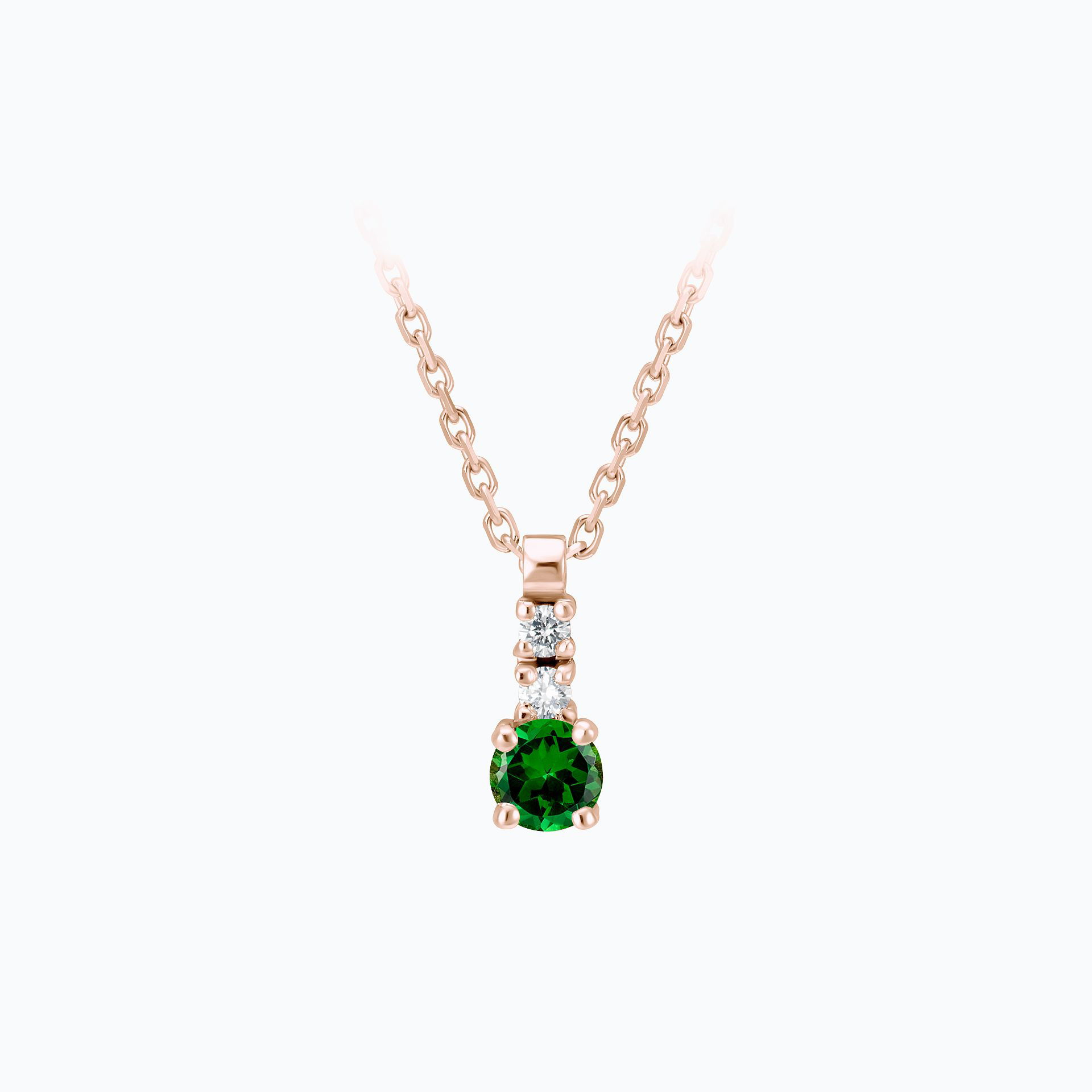 Collier Cosmos Tsavorite