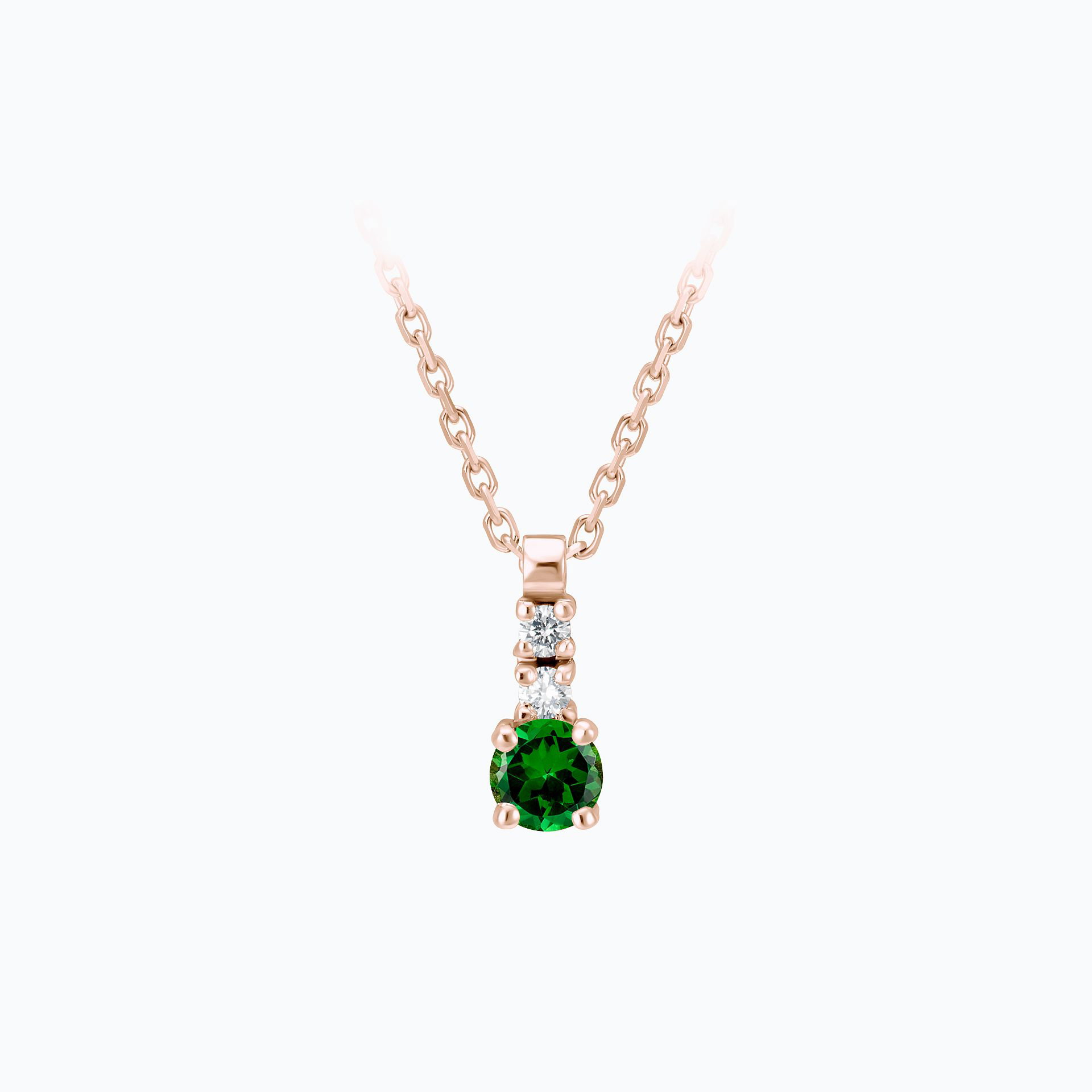Collier Cosmos Tsavorite