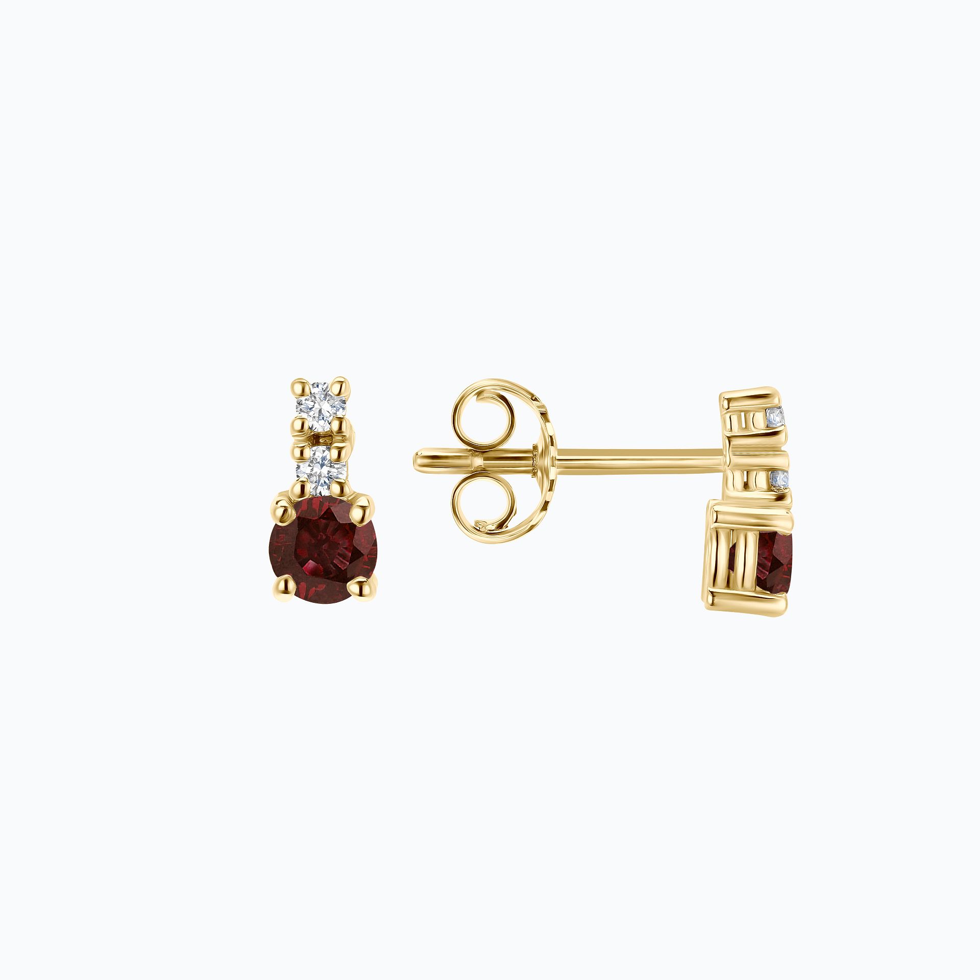 Boucles Cosmos Grenat
