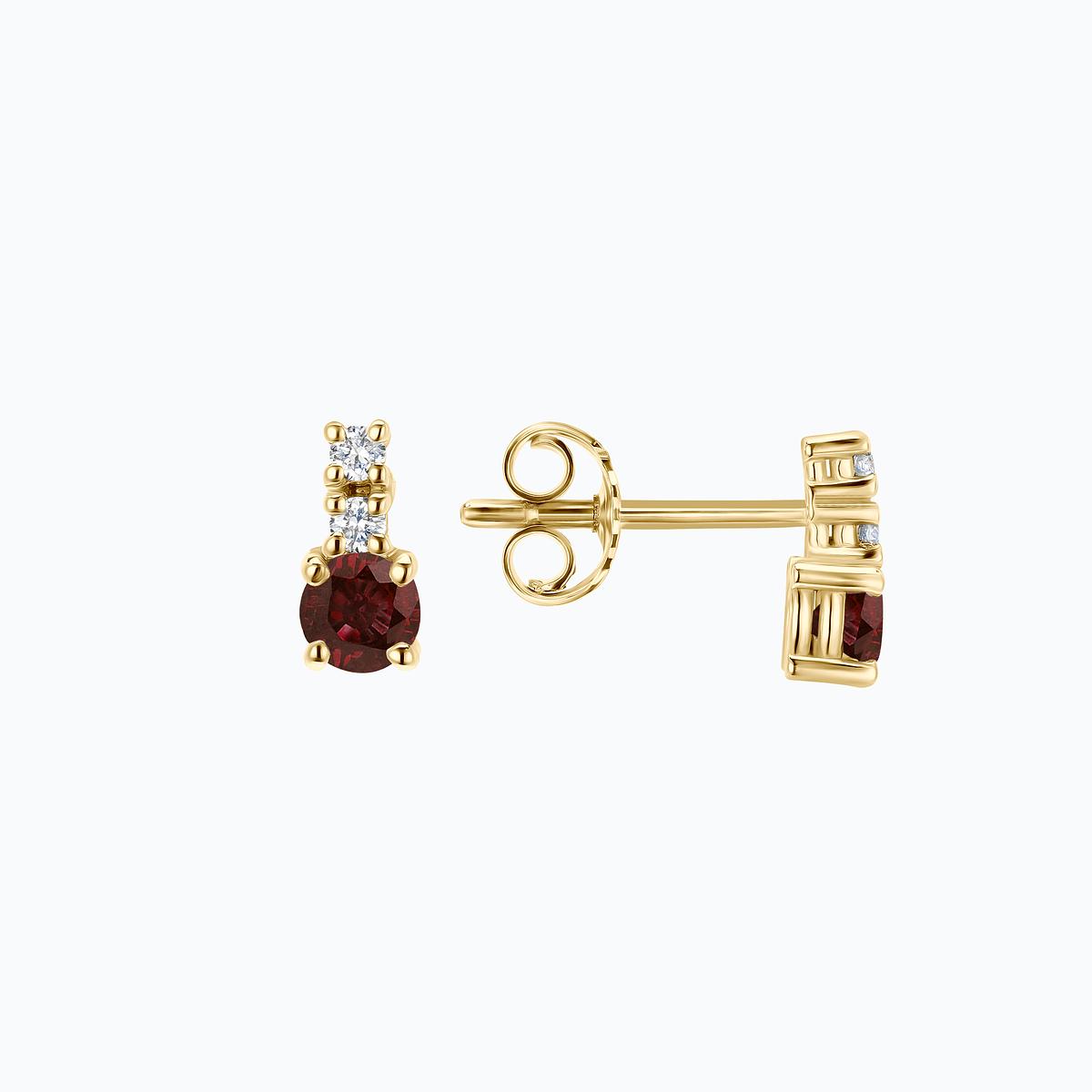 Boucles Cosmos Grenat