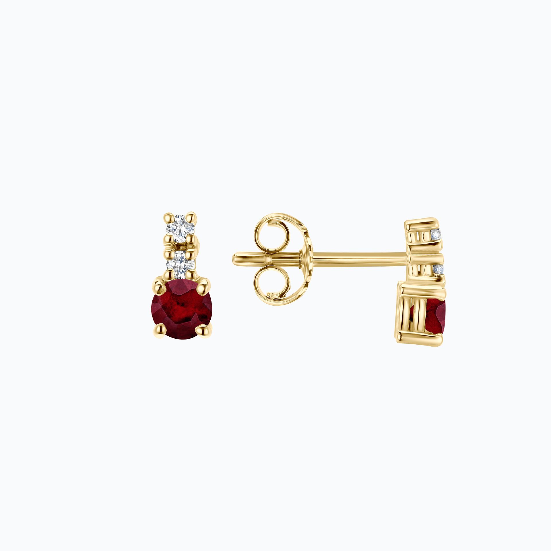 Boucles Cosmos Rubis