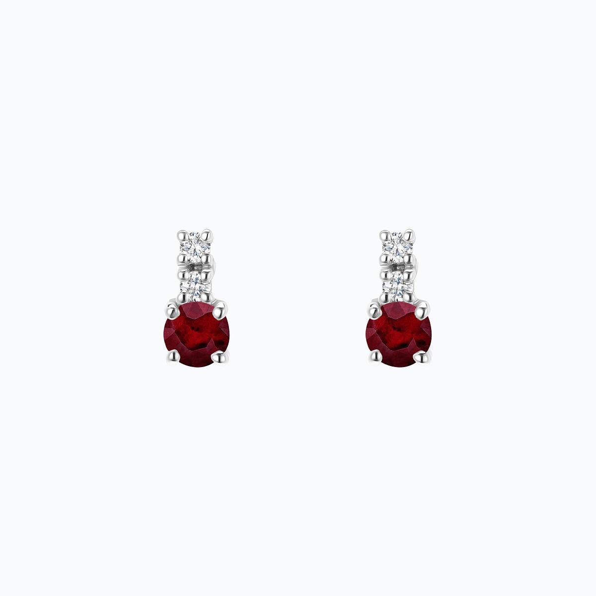 Boucles Cosmos Rubis
