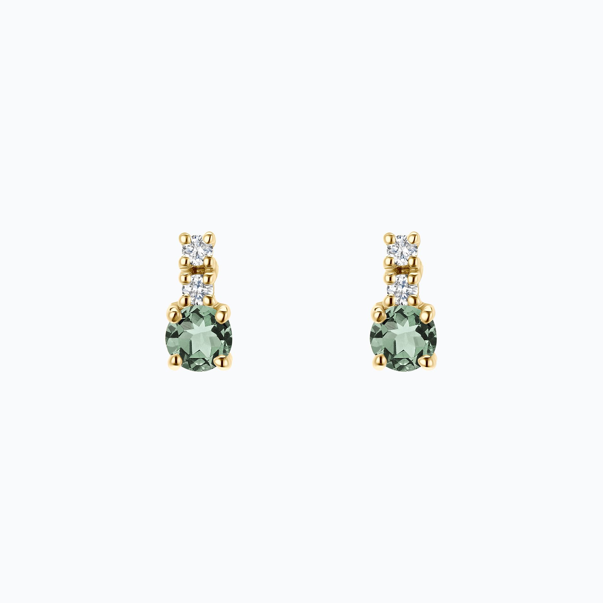 Boucles Cosmos Saphir Vert