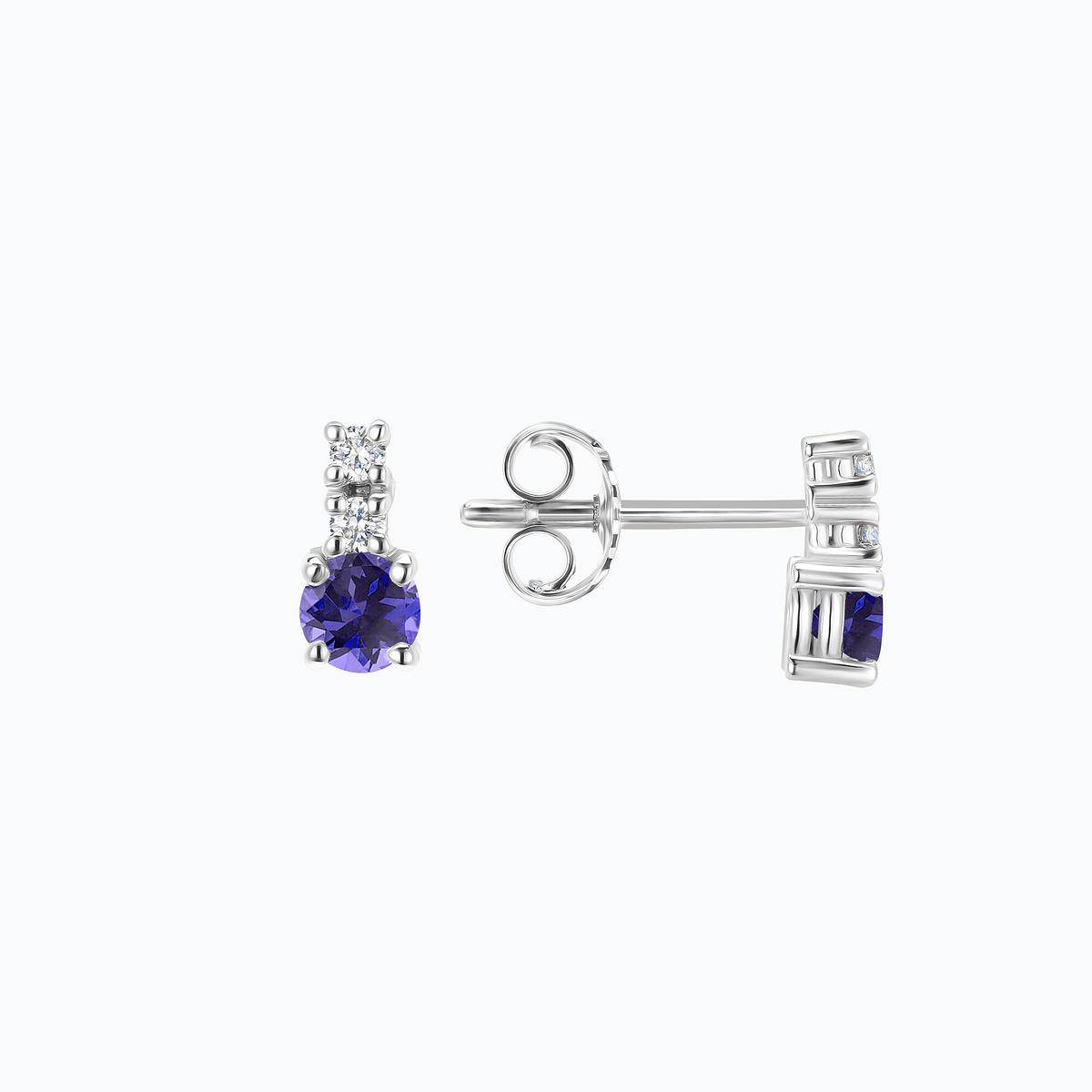 Boucles Cosmos Tanzanite