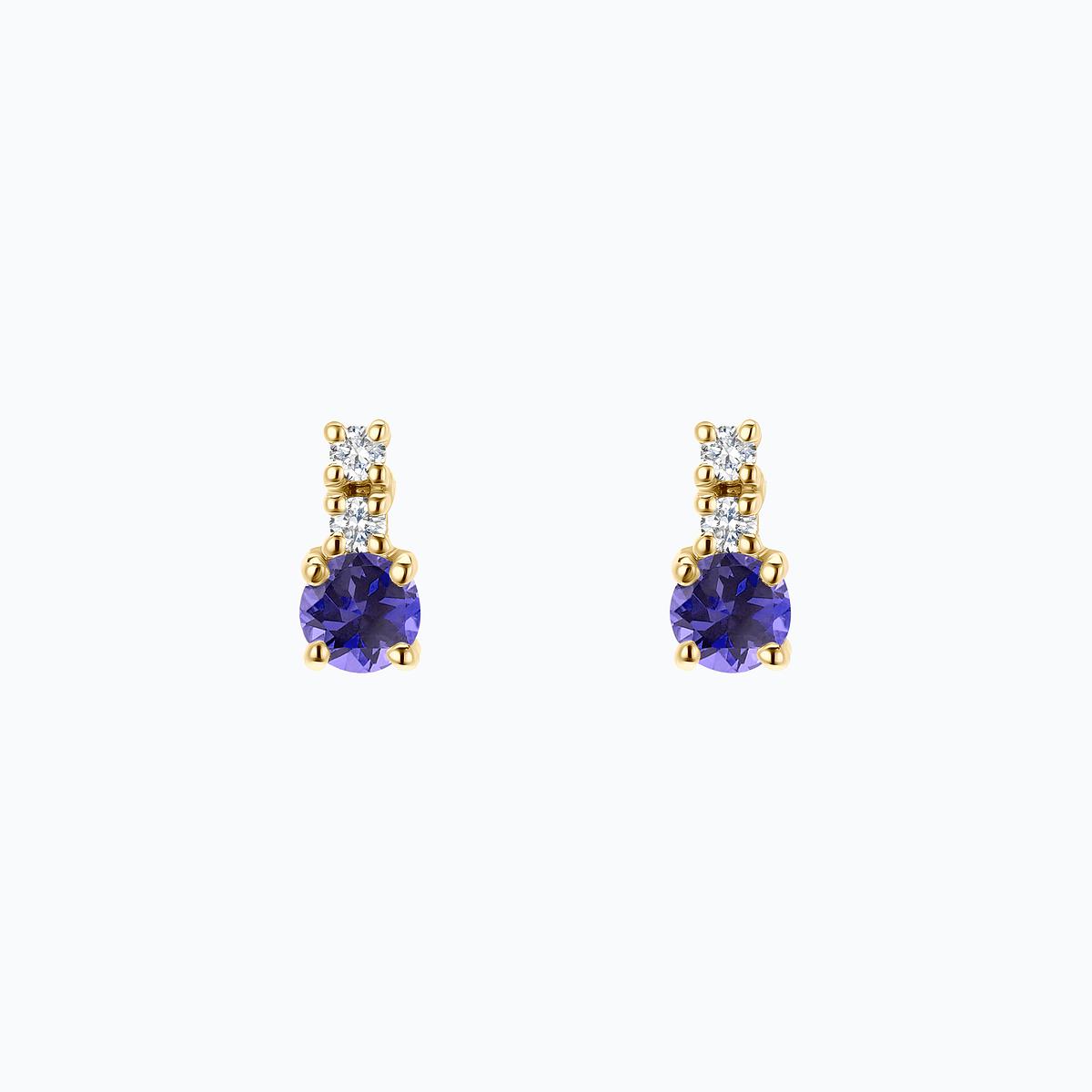 Boucles Cosmos Tanzanite