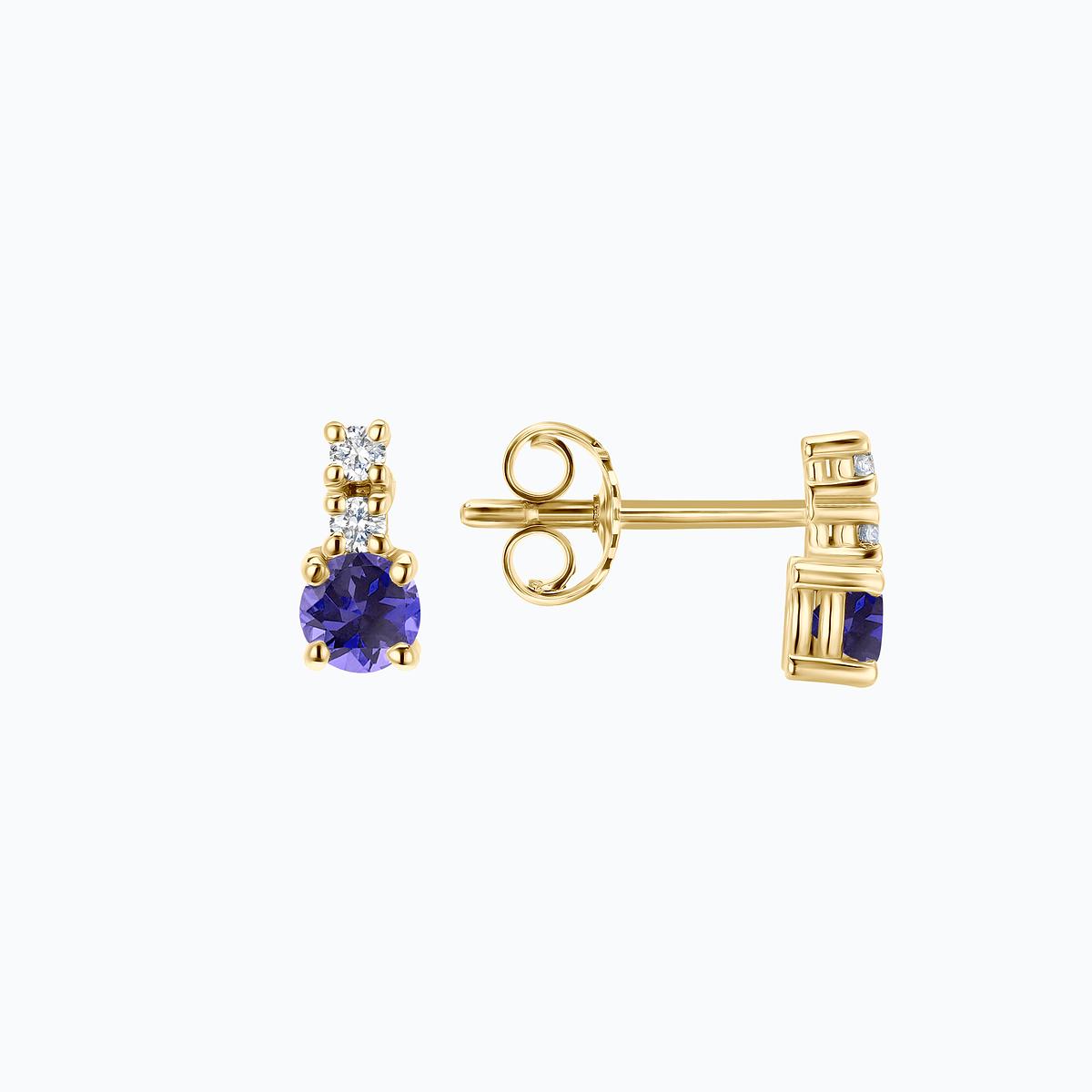 Boucles Cosmos Tanzanite