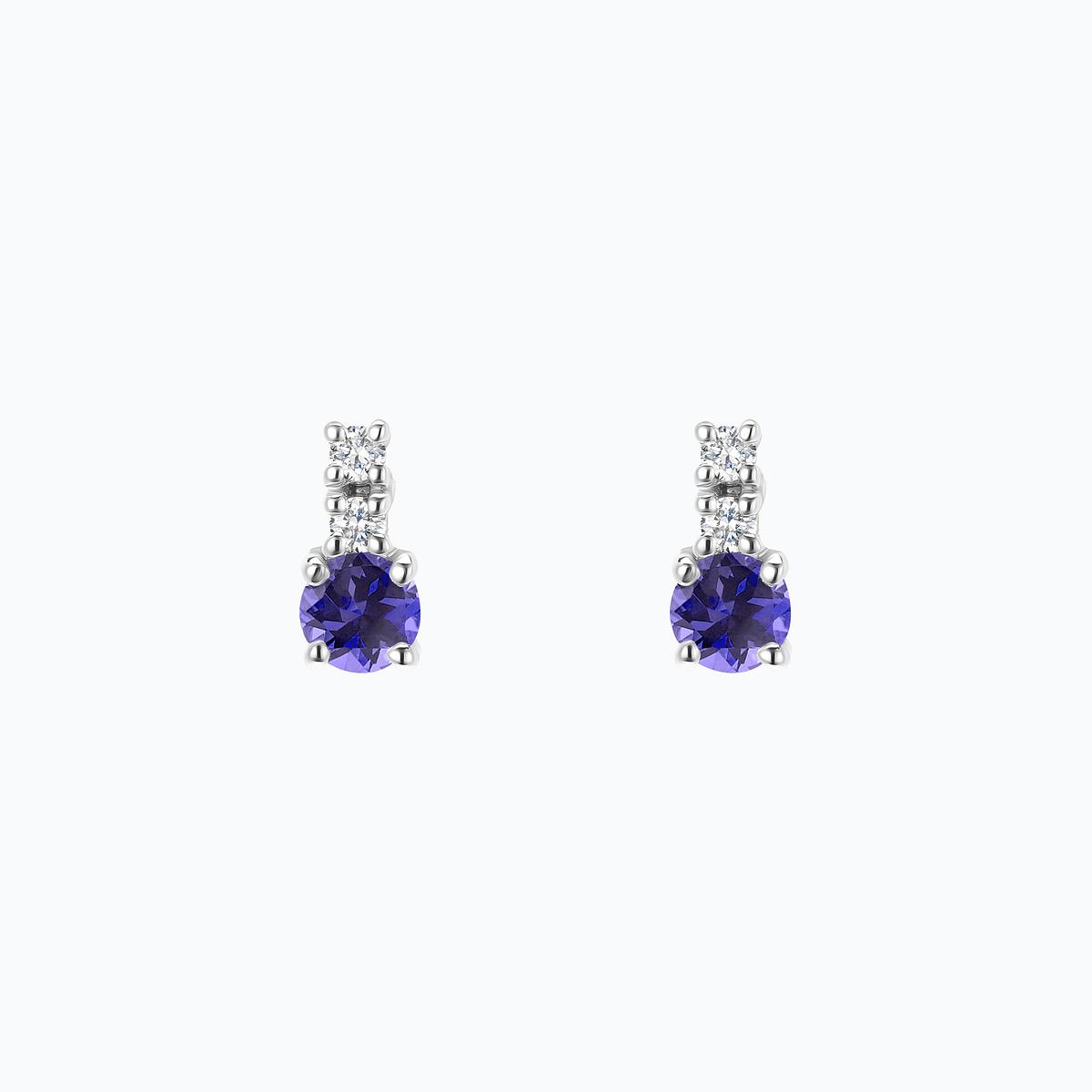 Boucles Cosmos Tanzanite