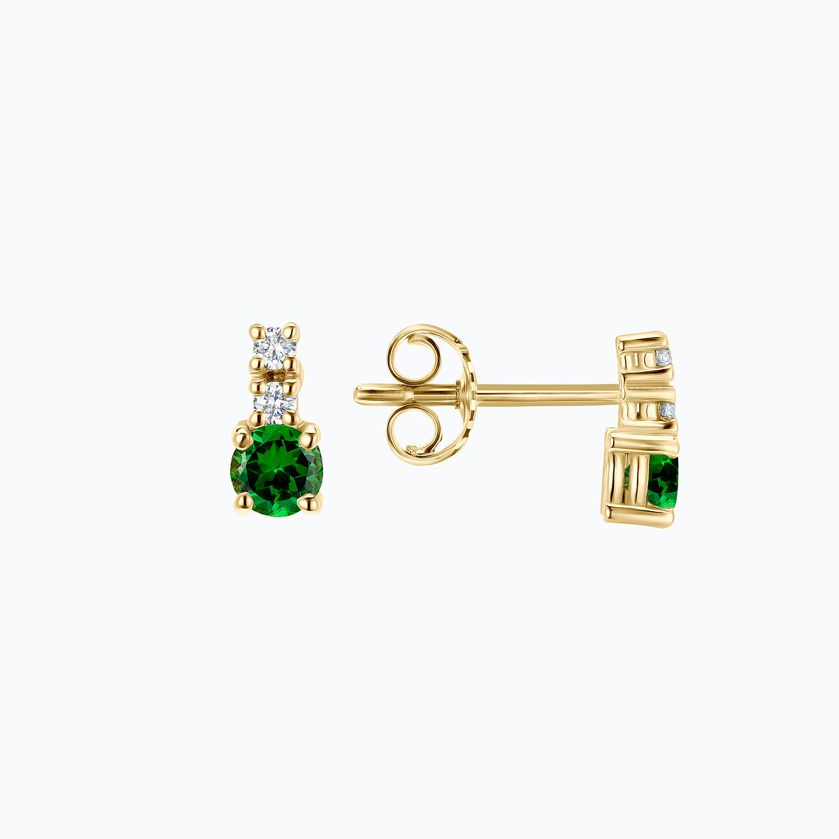 Boucles Cosmos Tsavorite