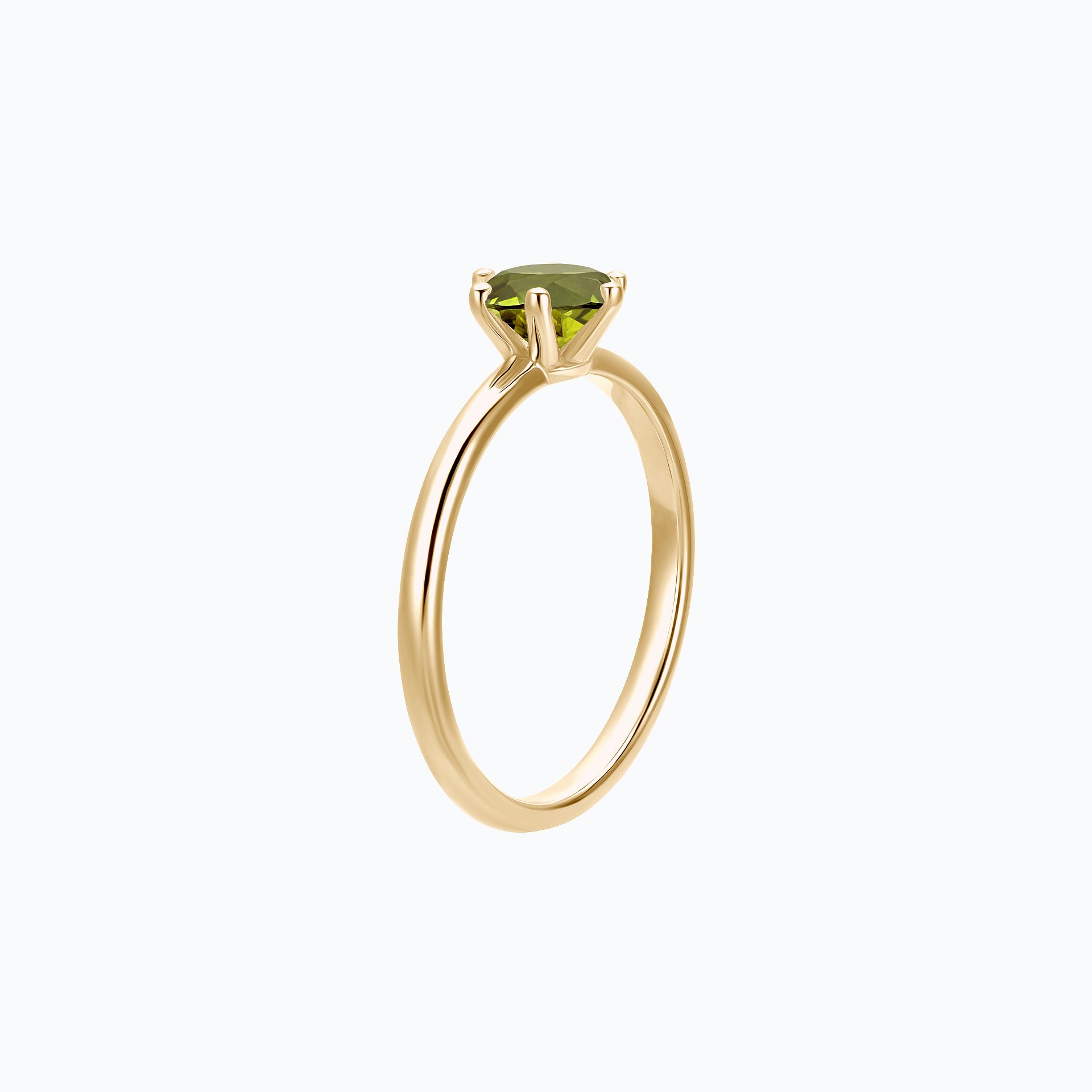 Solitaire Magnolia Péridot