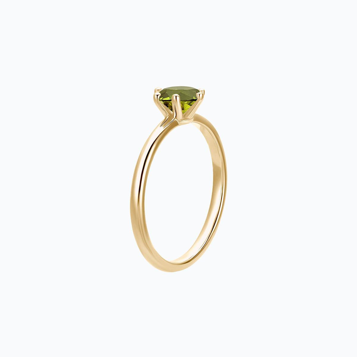 Solitaire Magnolia Péridot