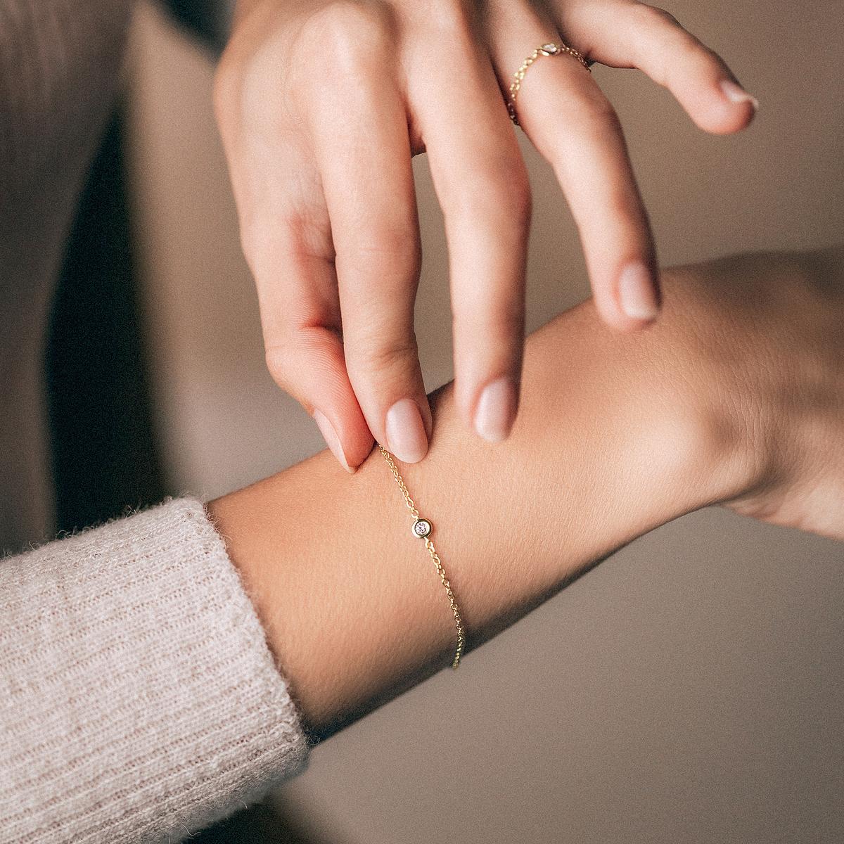 Bracelet Blossom 1 Diamant
