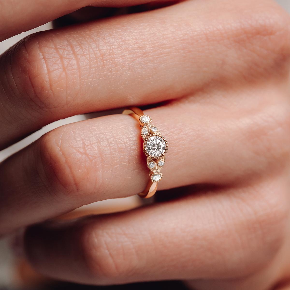 Solitaire Salomé Millegrain Diamant de Synthèse