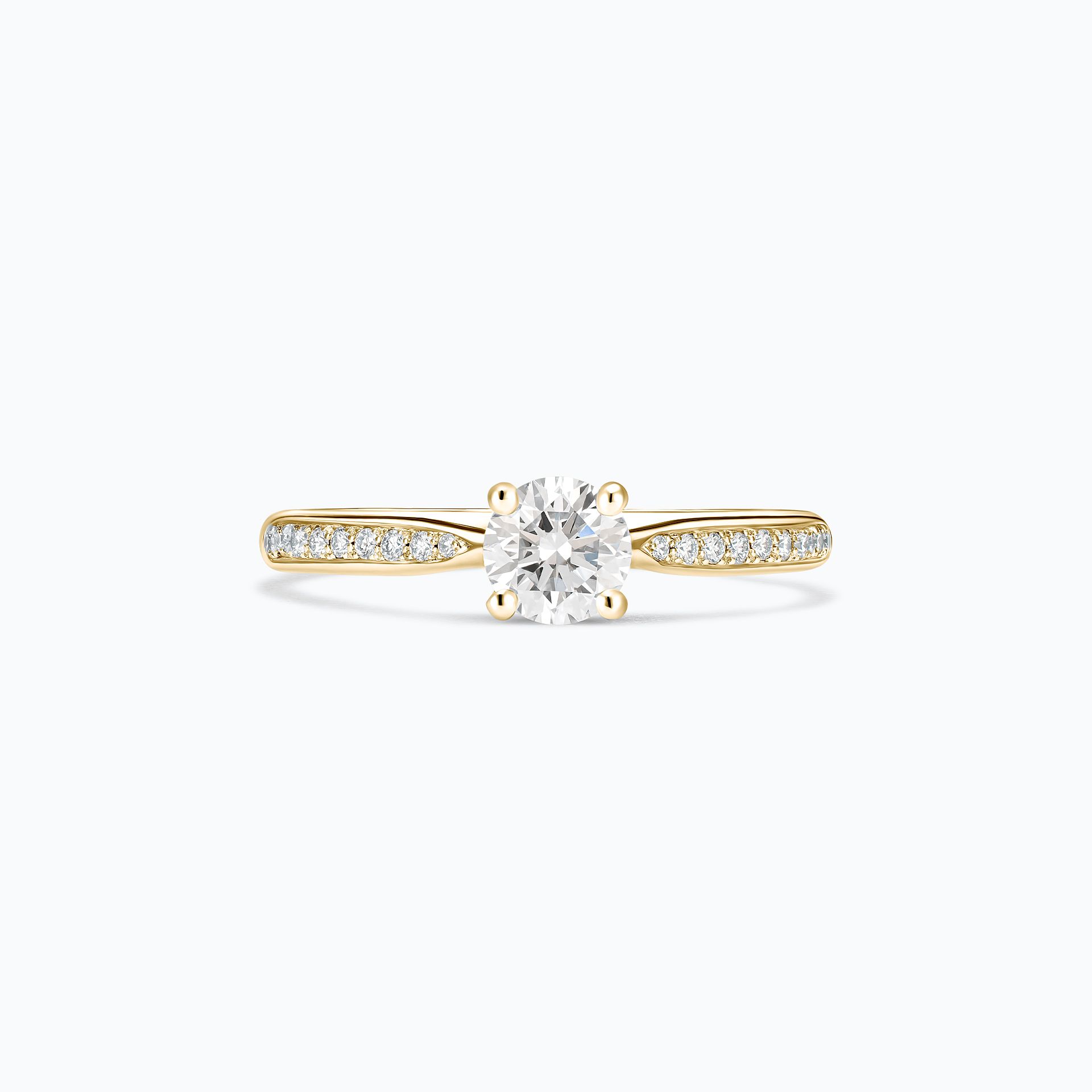 Solitaire Pavé Luna Éclat