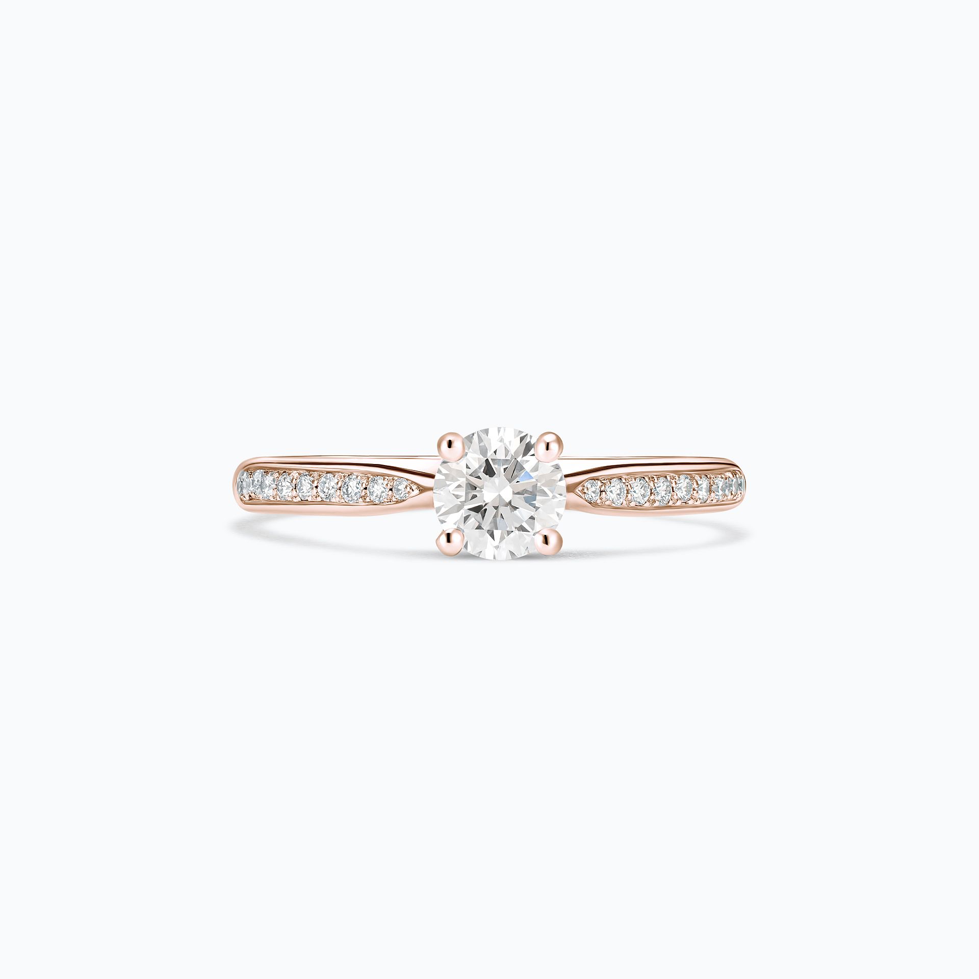 Solitaire Pavé Luna Éclat