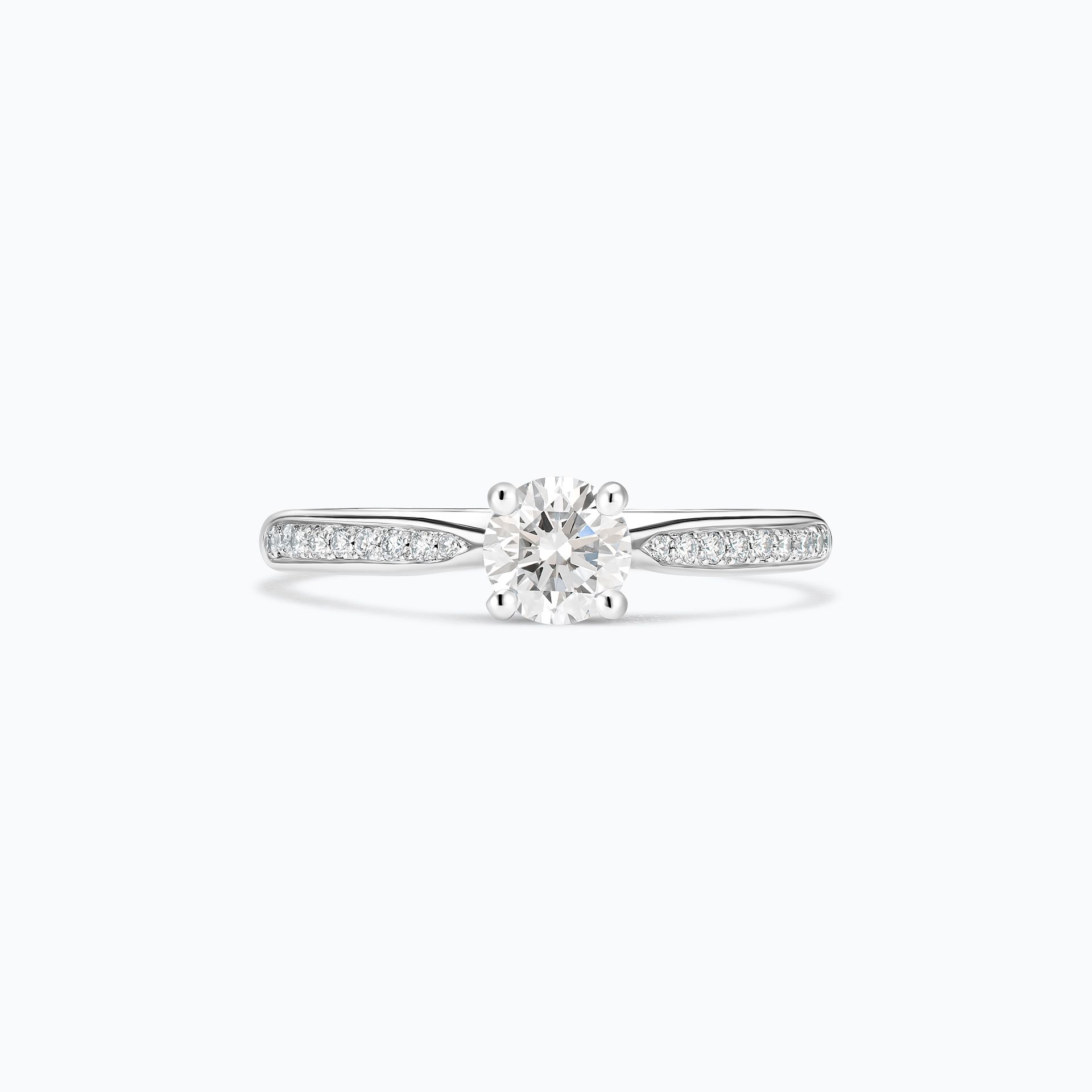 Solitaire Pavé Luna Éclat