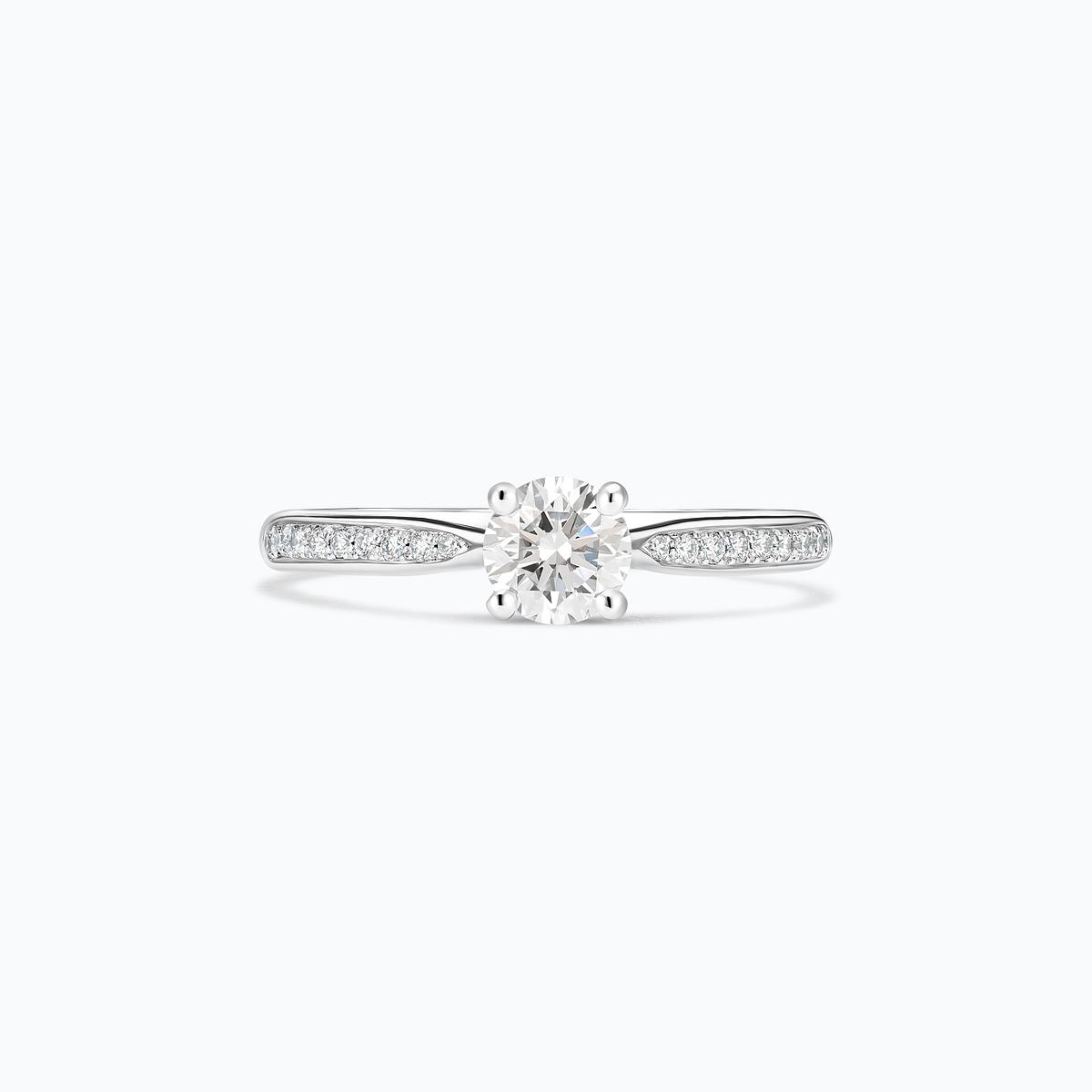 Solitaire Pavé Luna Éclat