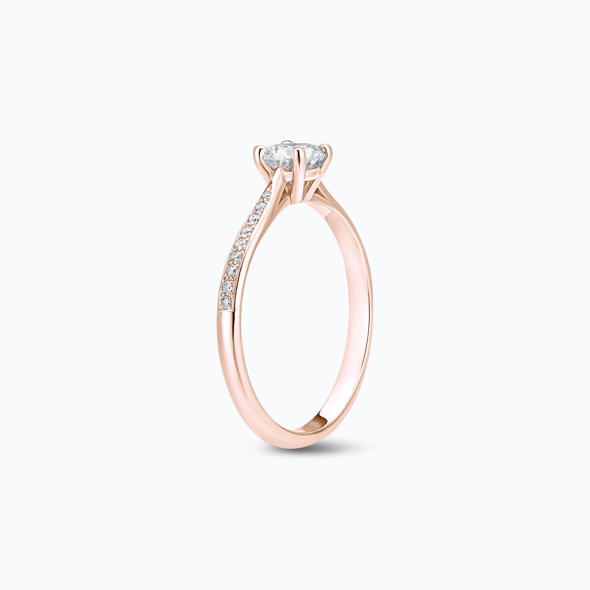 Solitaire Pavé Luna Éclat