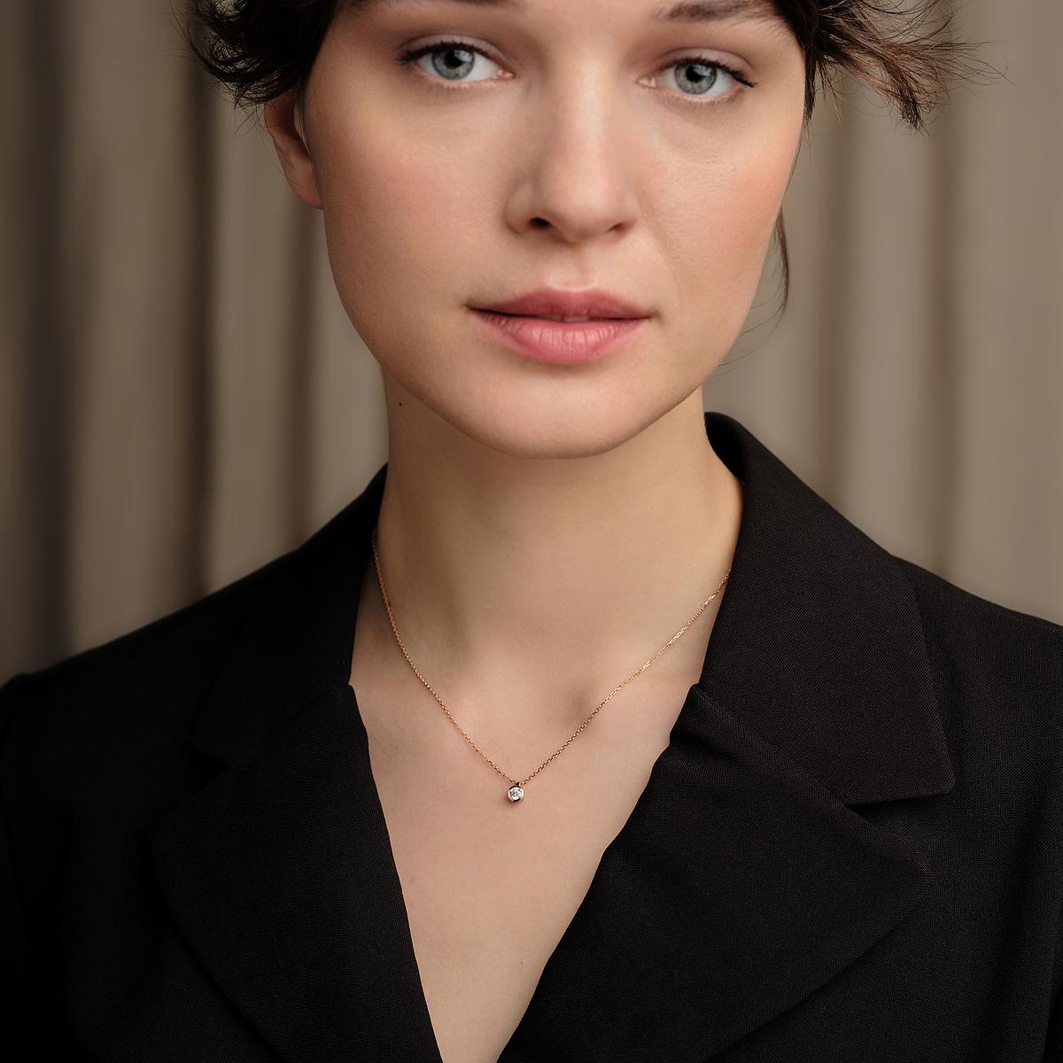 Collier Sparkling 0.25 carat