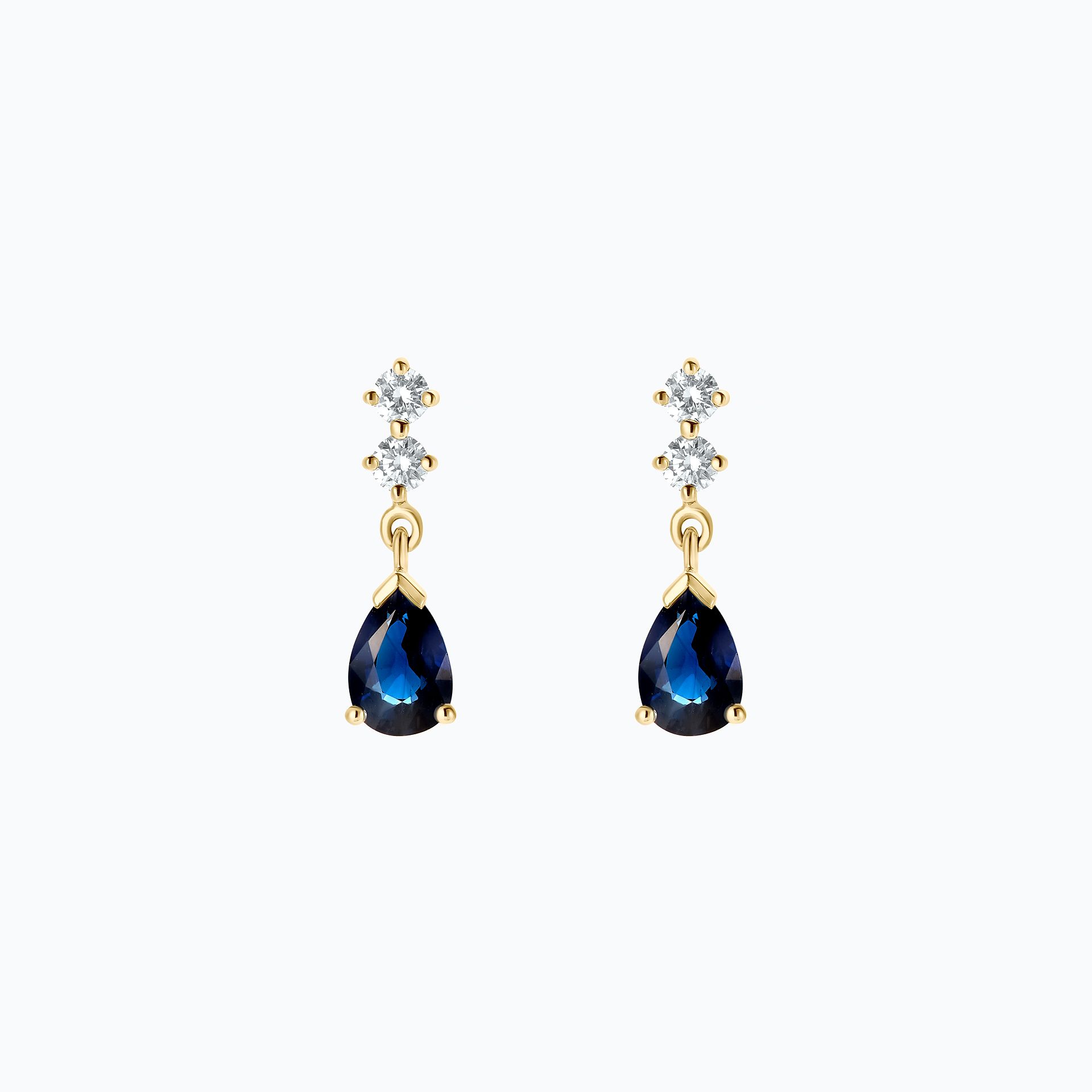 Boucles Paquita Saphir