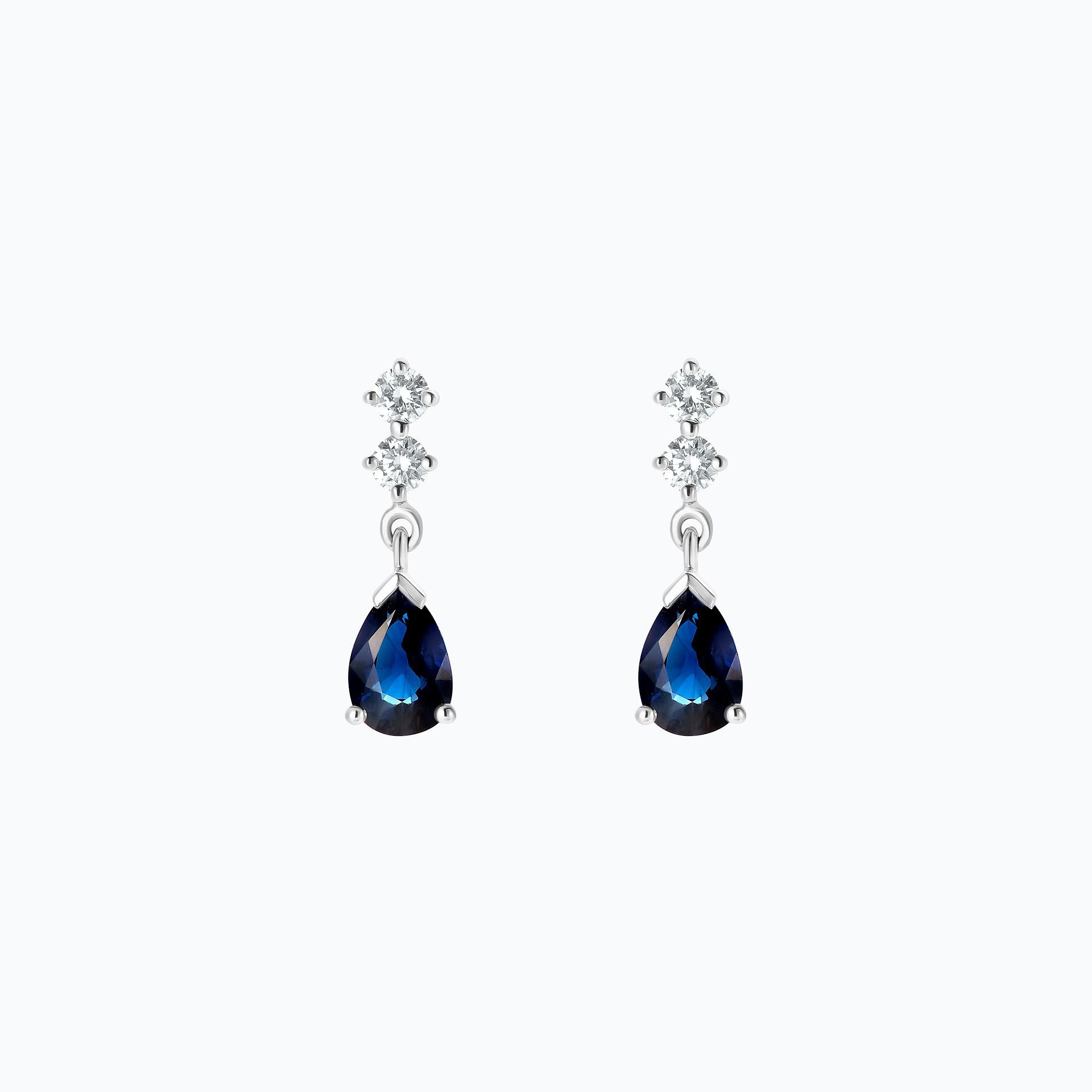 Boucles Paquita Saphir