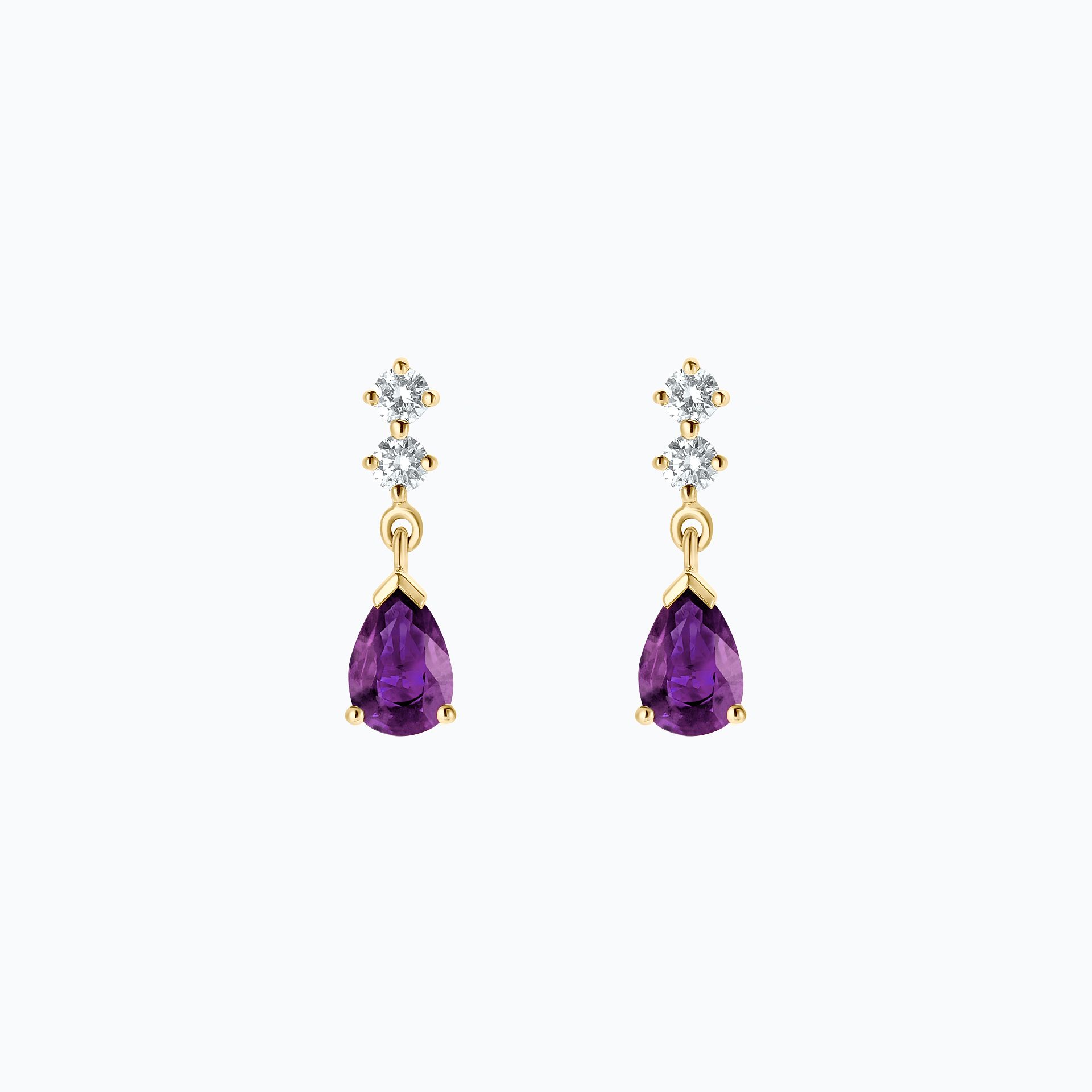Boucles Paquita Améthyste