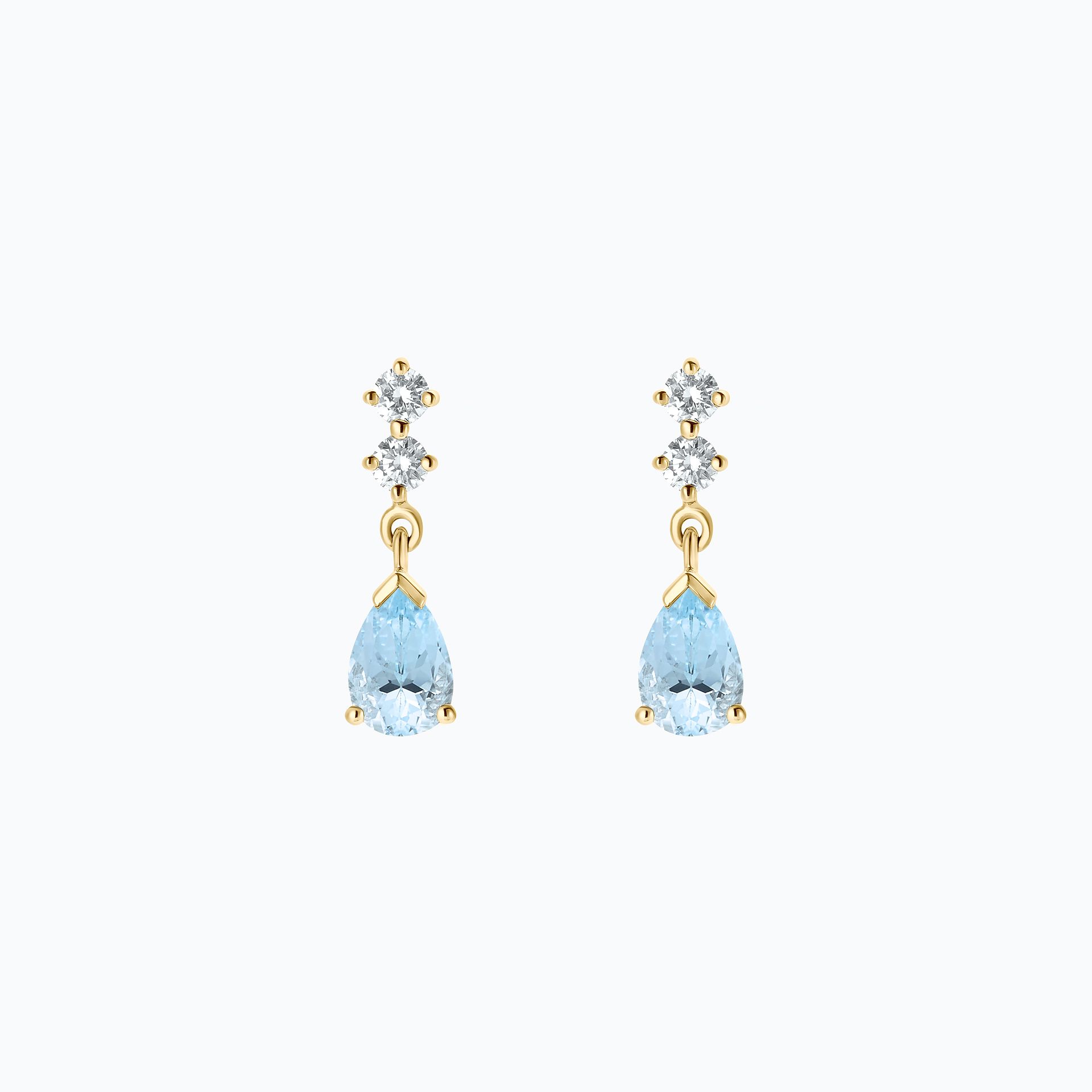 Boucles Paquita Aigue-marine