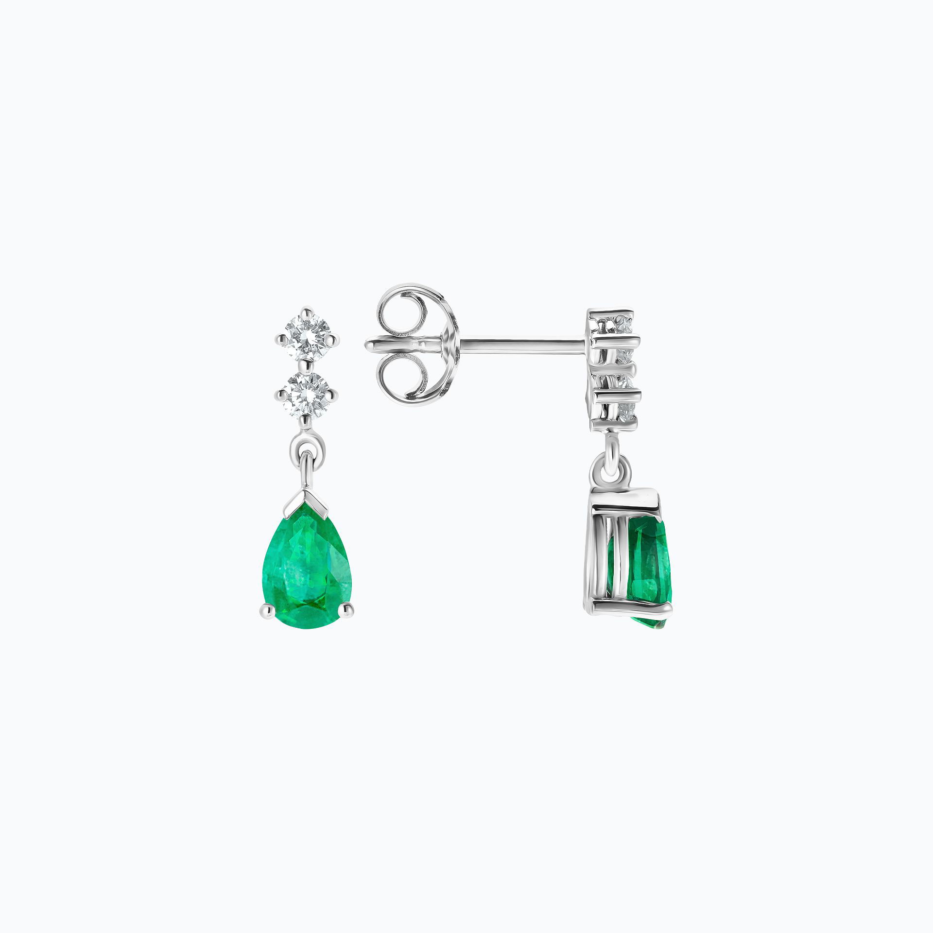 Boucles Paquita Émeraude