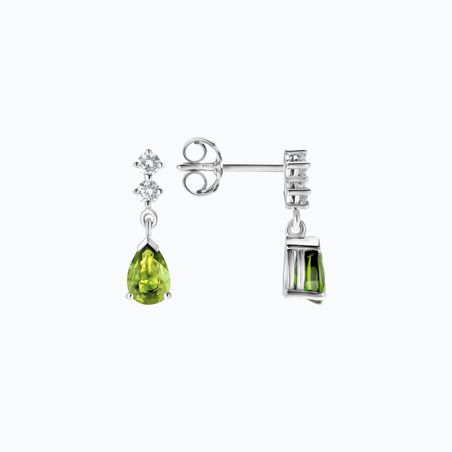 Boucles Paquita Péridot