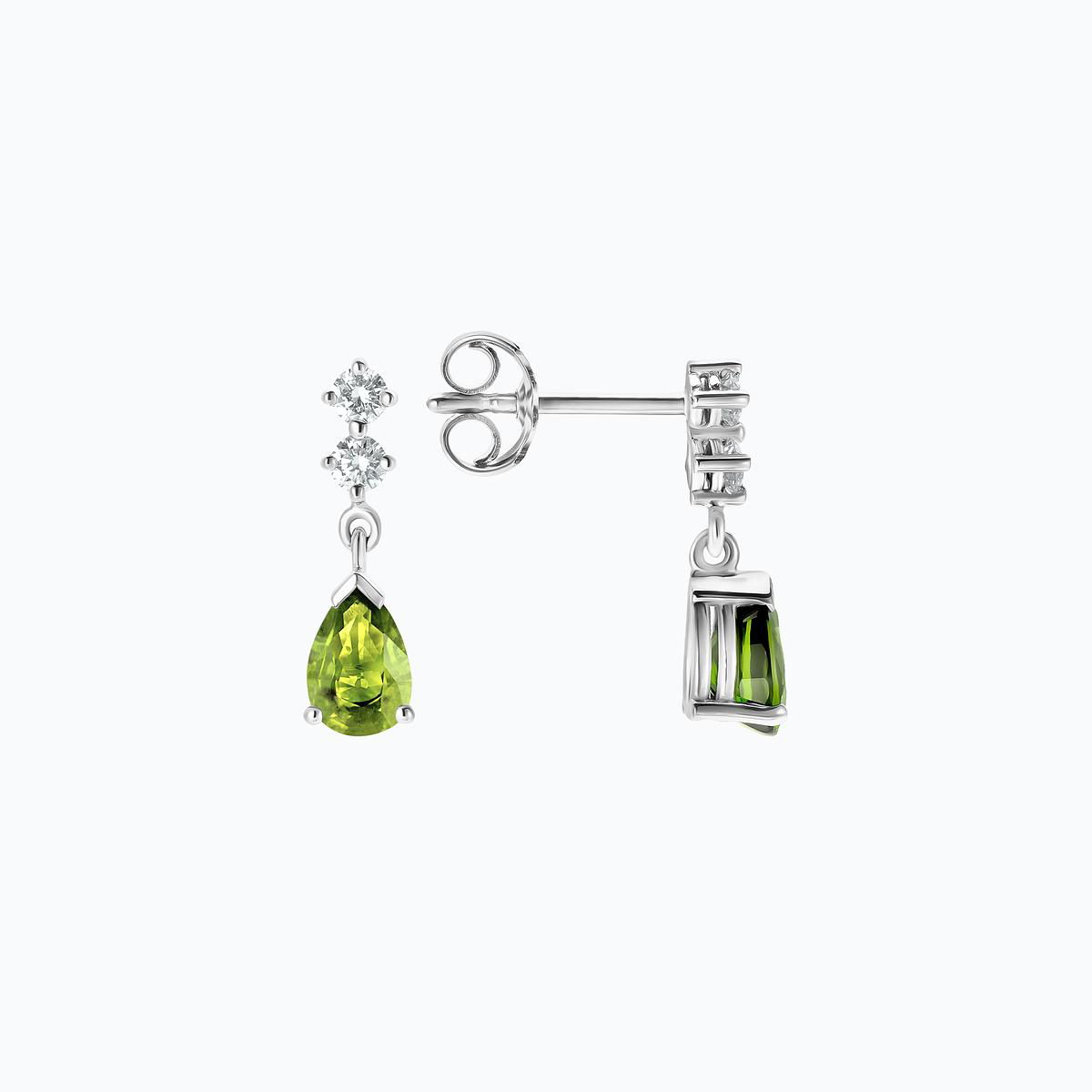 Boucles Paquita Péridot