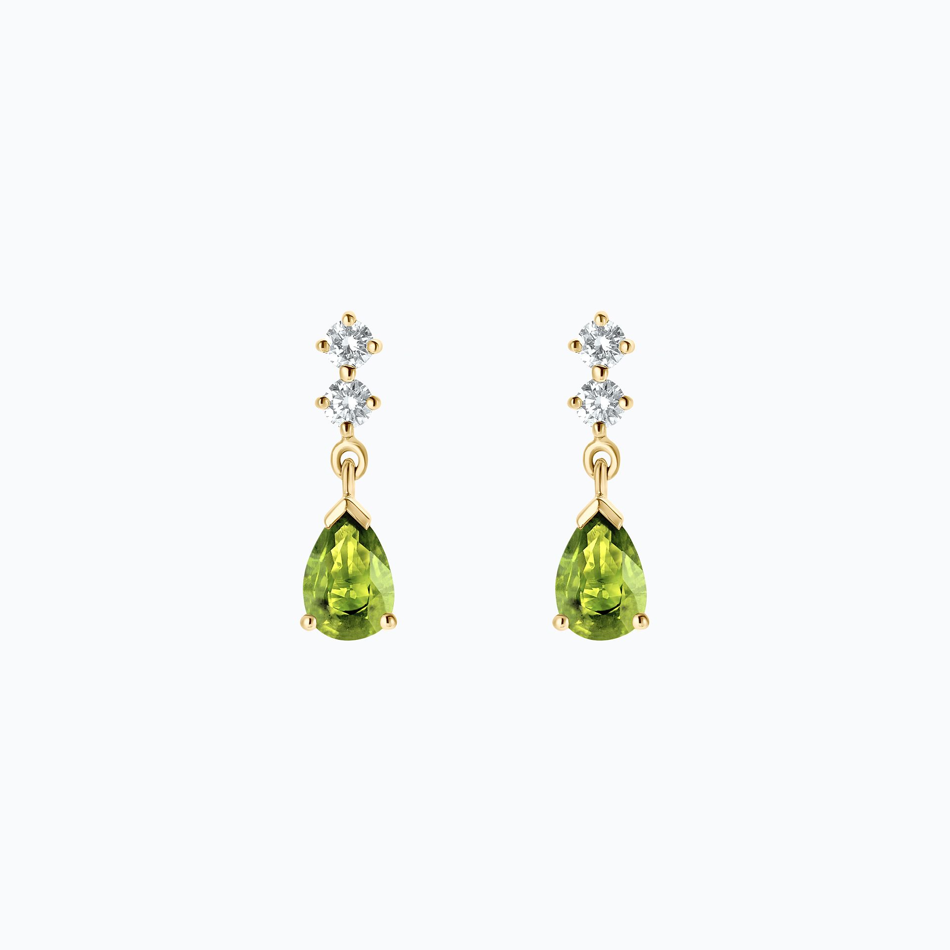 Boucles Paquita Péridot