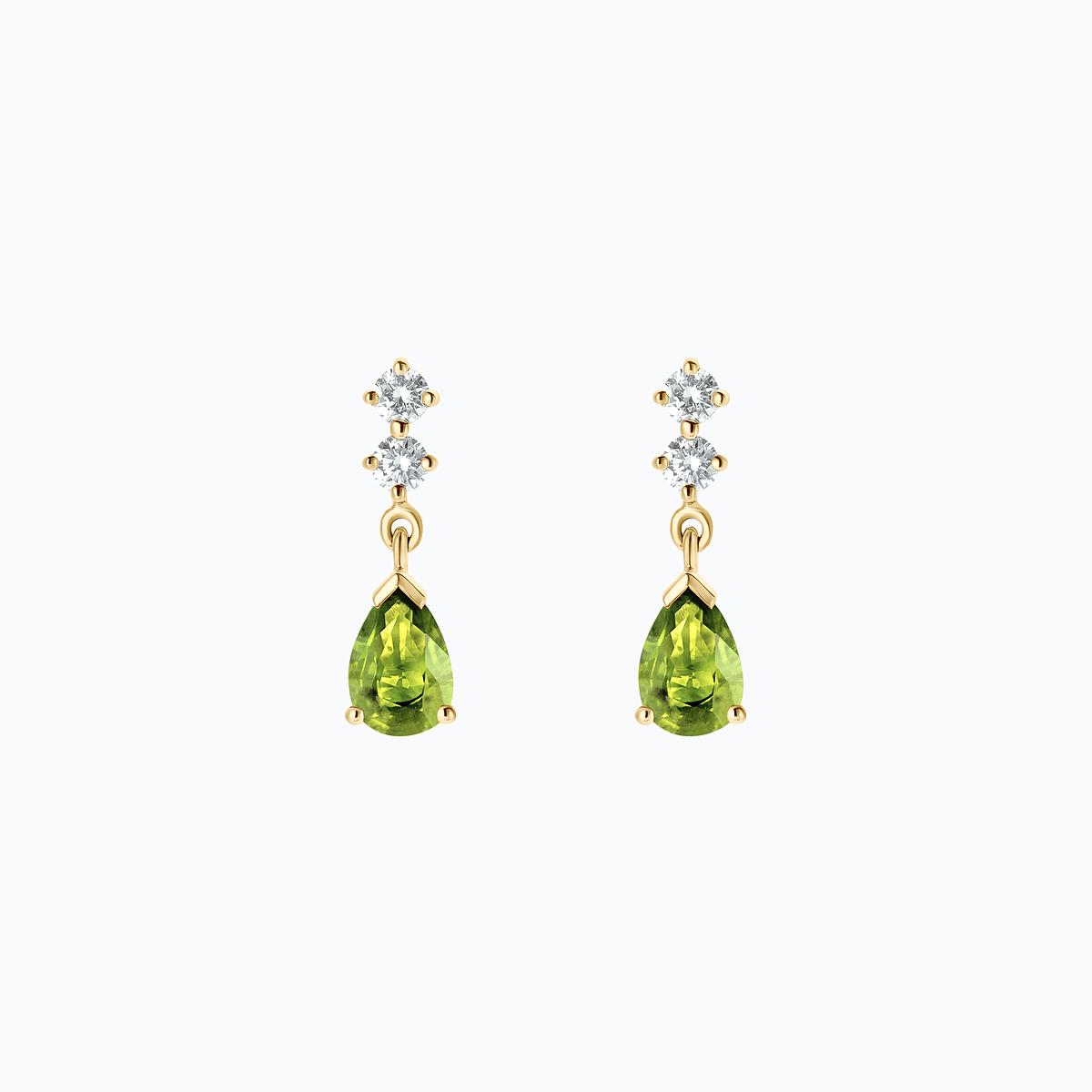 Boucles Paquita Péridot