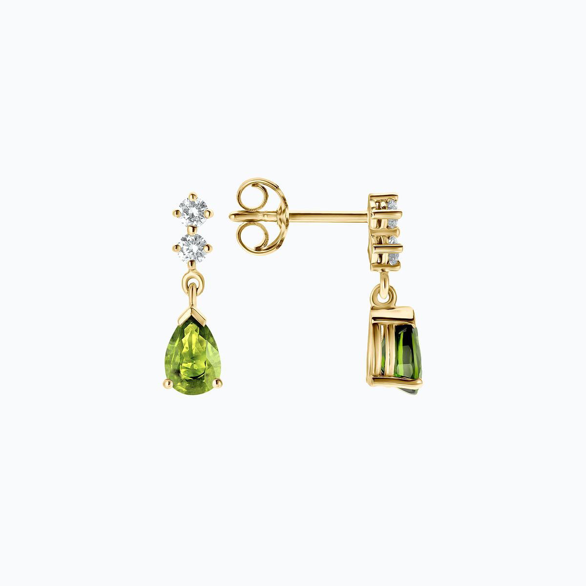 Boucles Paquita Péridot