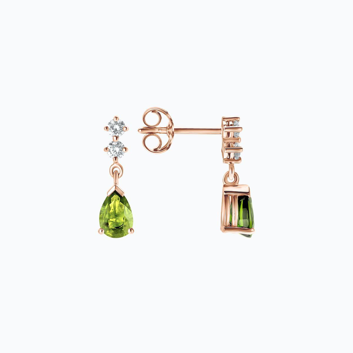 Boucles Paquita Péridot