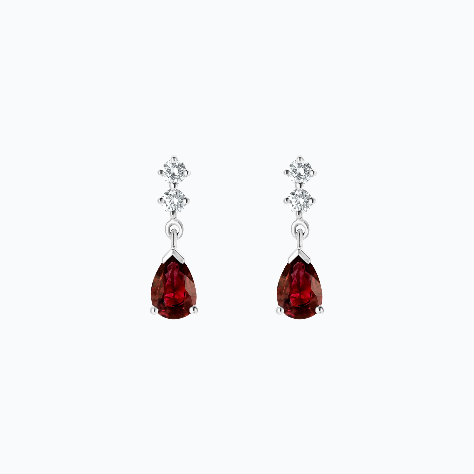 Boucles Paquita Rubis
